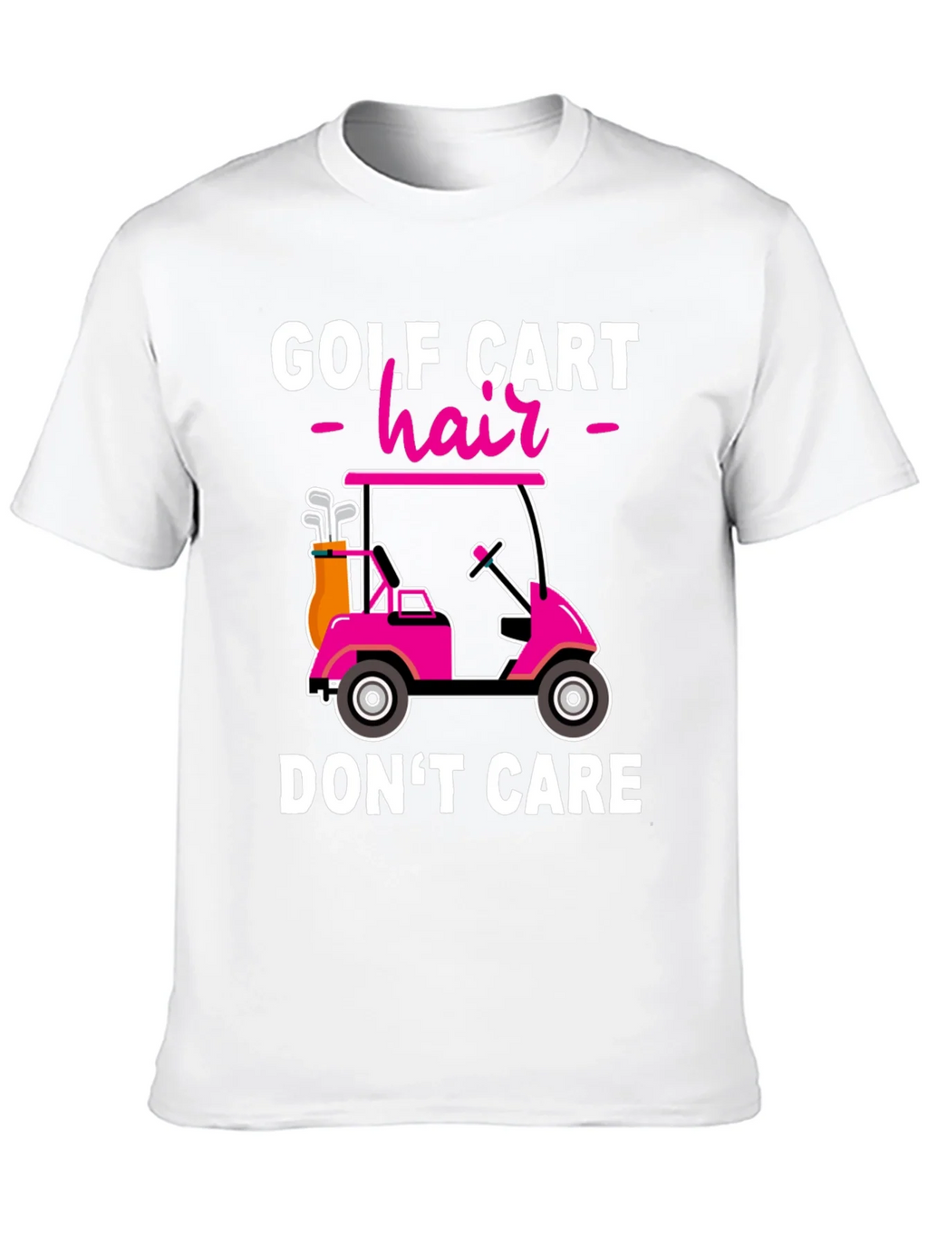 Golf Cart Hair Dont Care T-Shirt product image 4