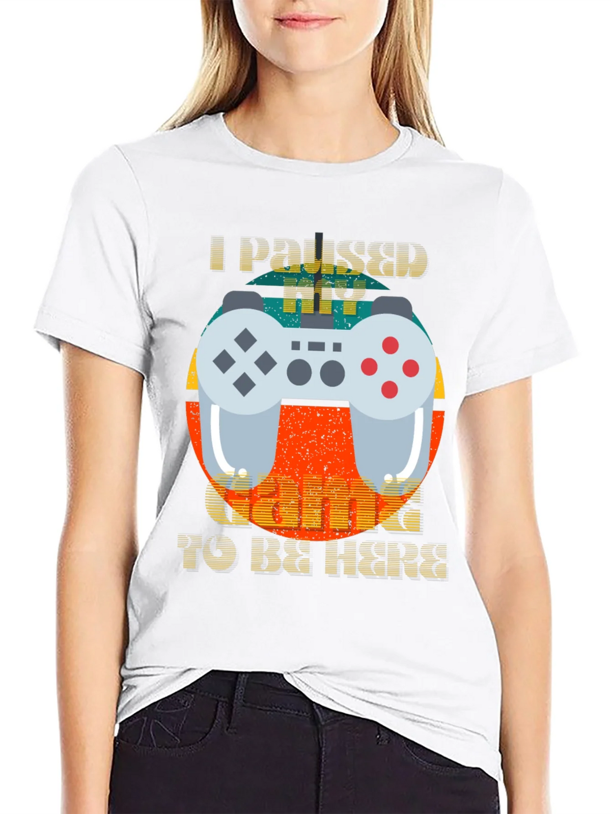 Funny Gamer T-Shirt - I Paused My Game product image 8