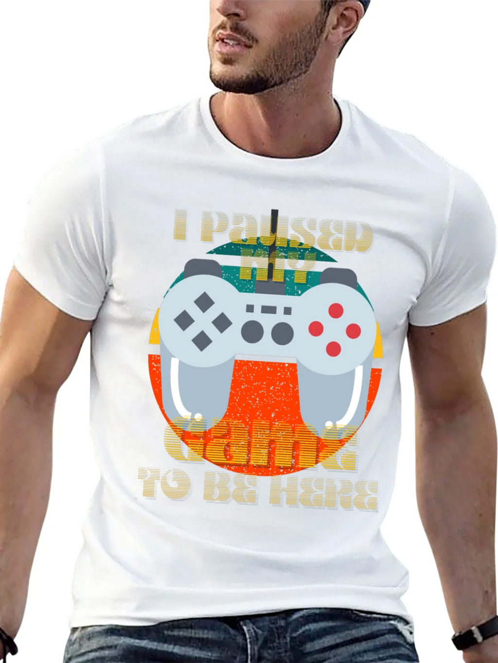 Funny Gamer T-Shirt - I Paused My Game product image 12