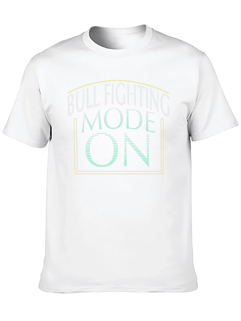 Bull Fighting Mode On Graphic Tee - Black product image 9
