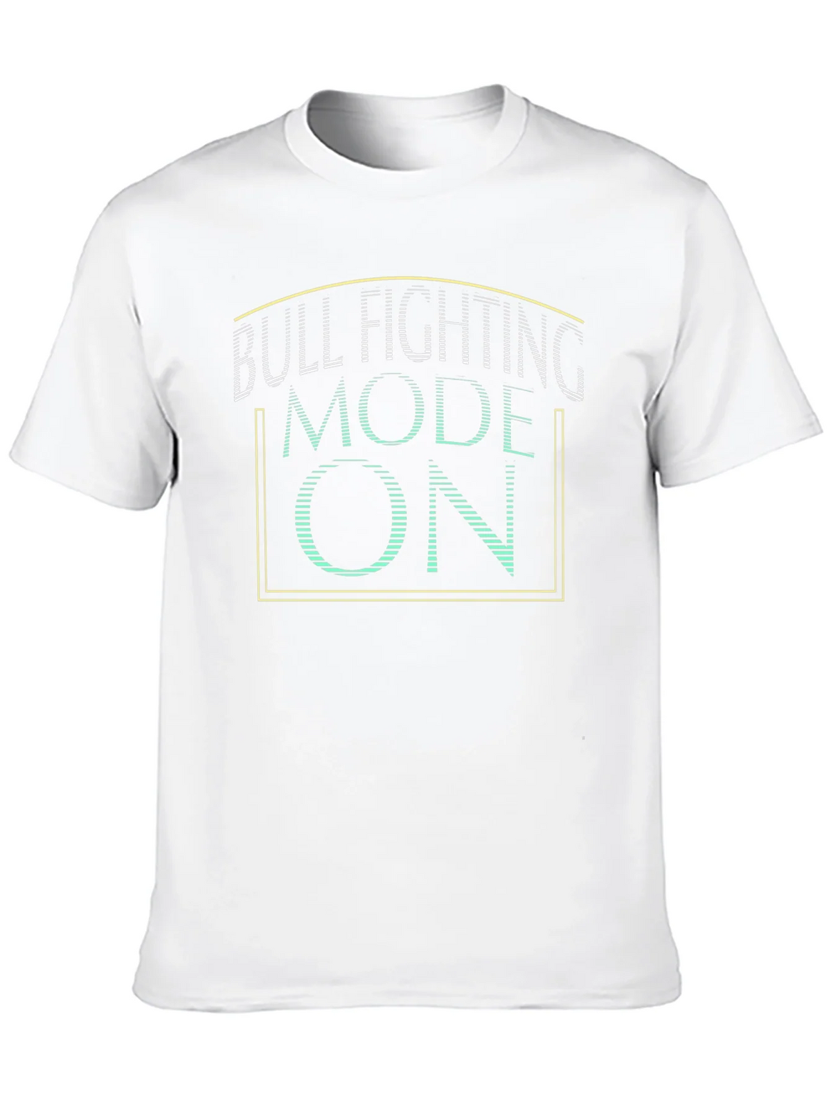 Bull Fighting Mode On Graphic Tee - Black product image 9