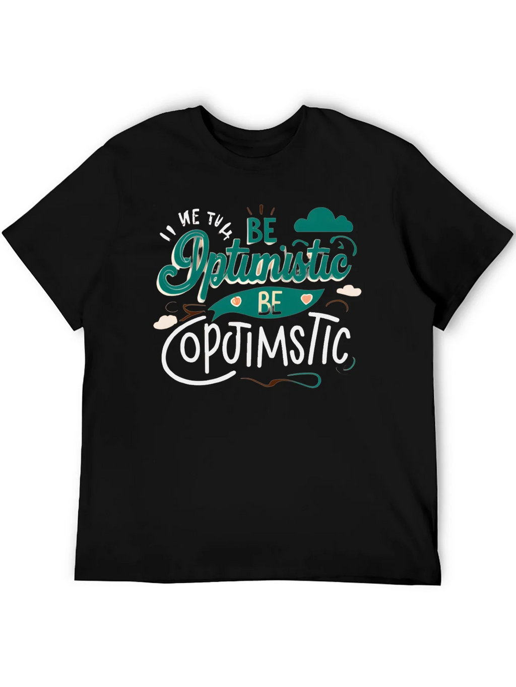 Be Optimistic Graphic Tee - Positive Vibes Shirt product image 5
