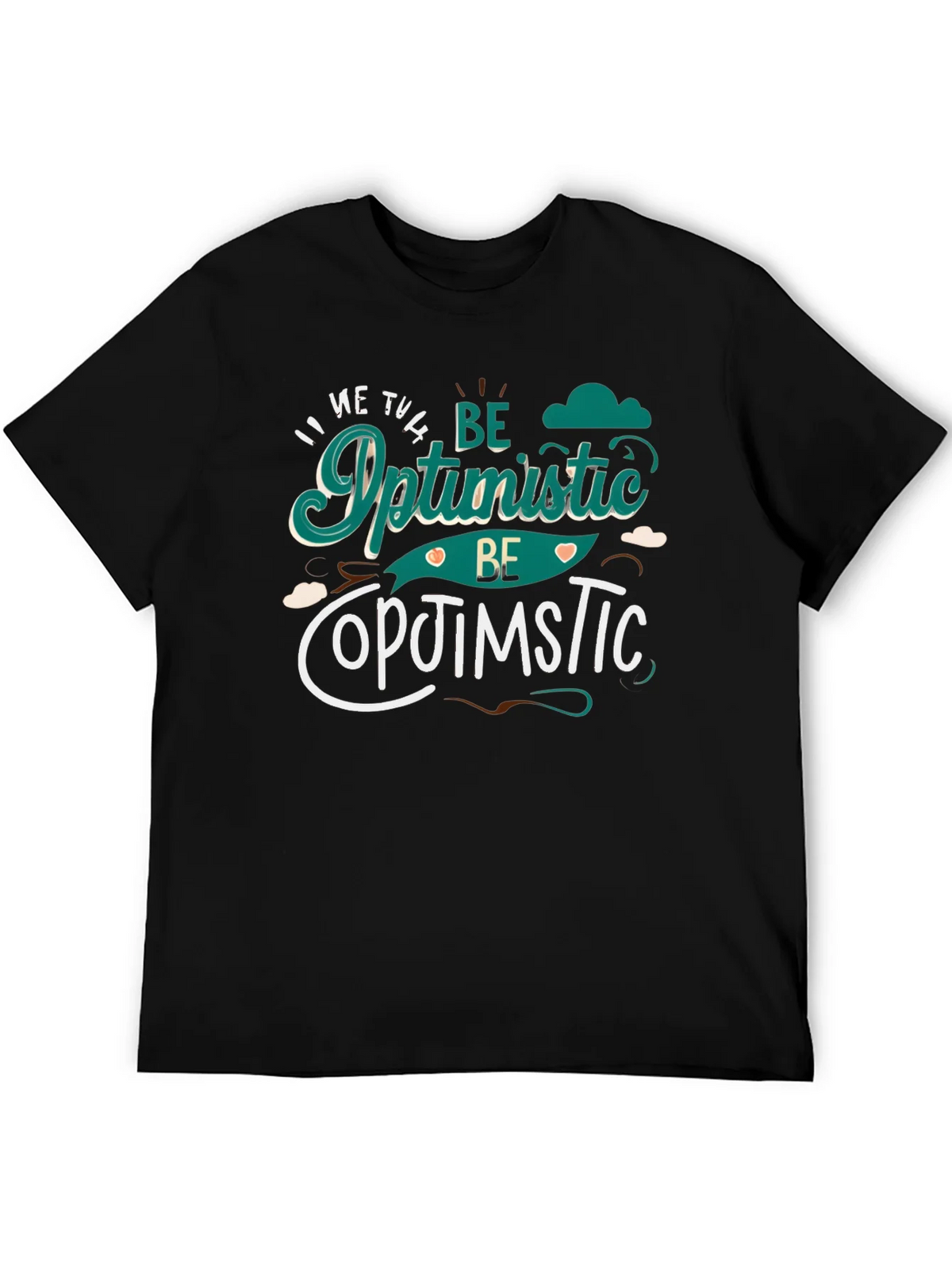 Be Optimistic Graphic Tee - Positive Vibes Shirt product image 5