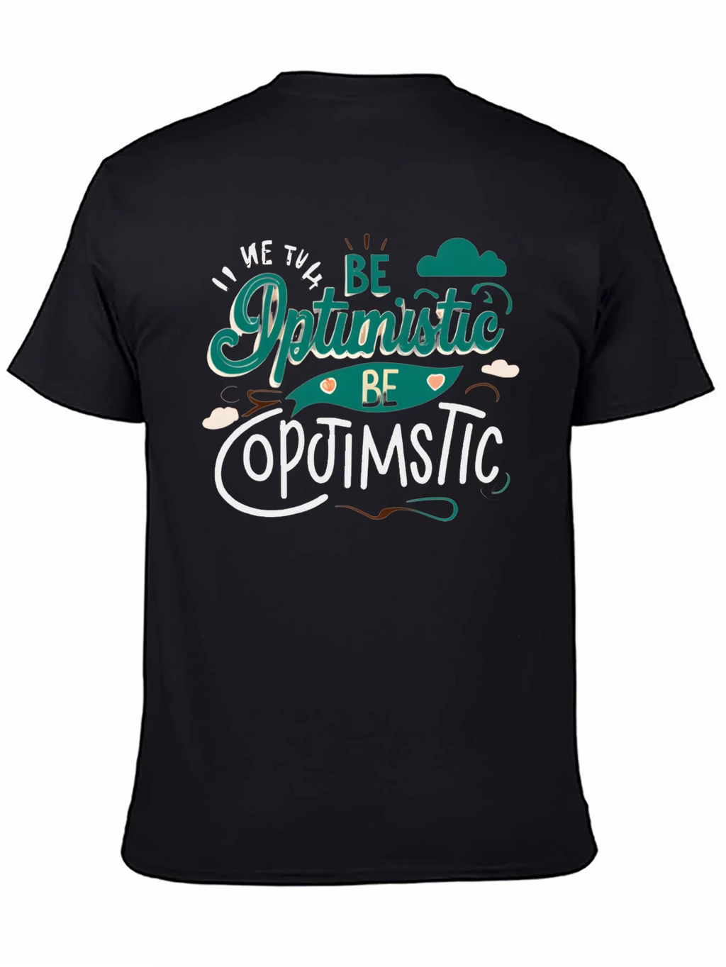 Be Optimistic Graphic Tee - Positive Vibes Shirt product image 4