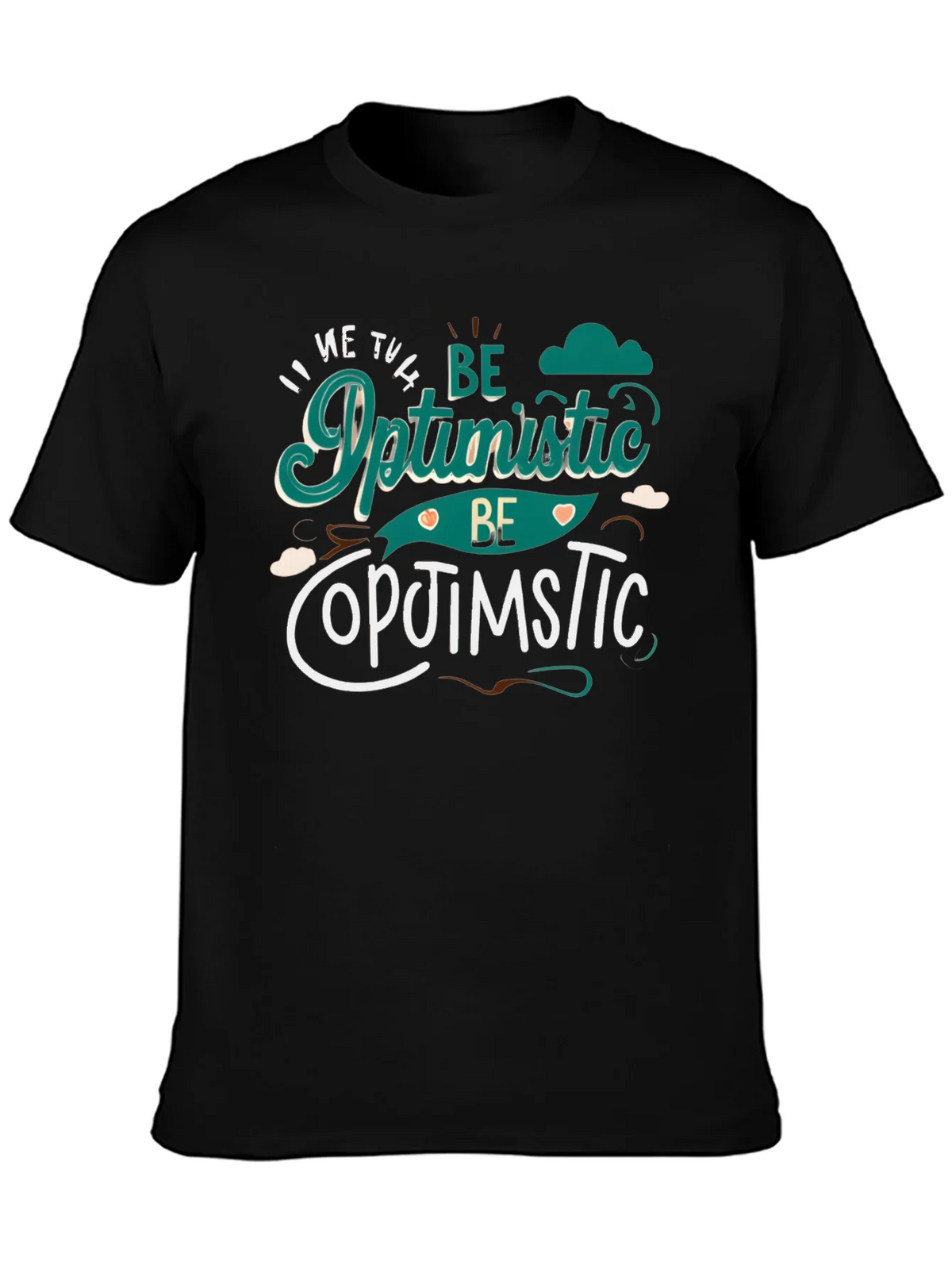 Be Optimistic Graphic Tee - Positive Vibes Shirt product image 3