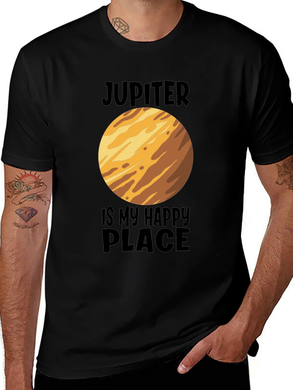 Jupiter My Happy Place Graphic Tee product image 1