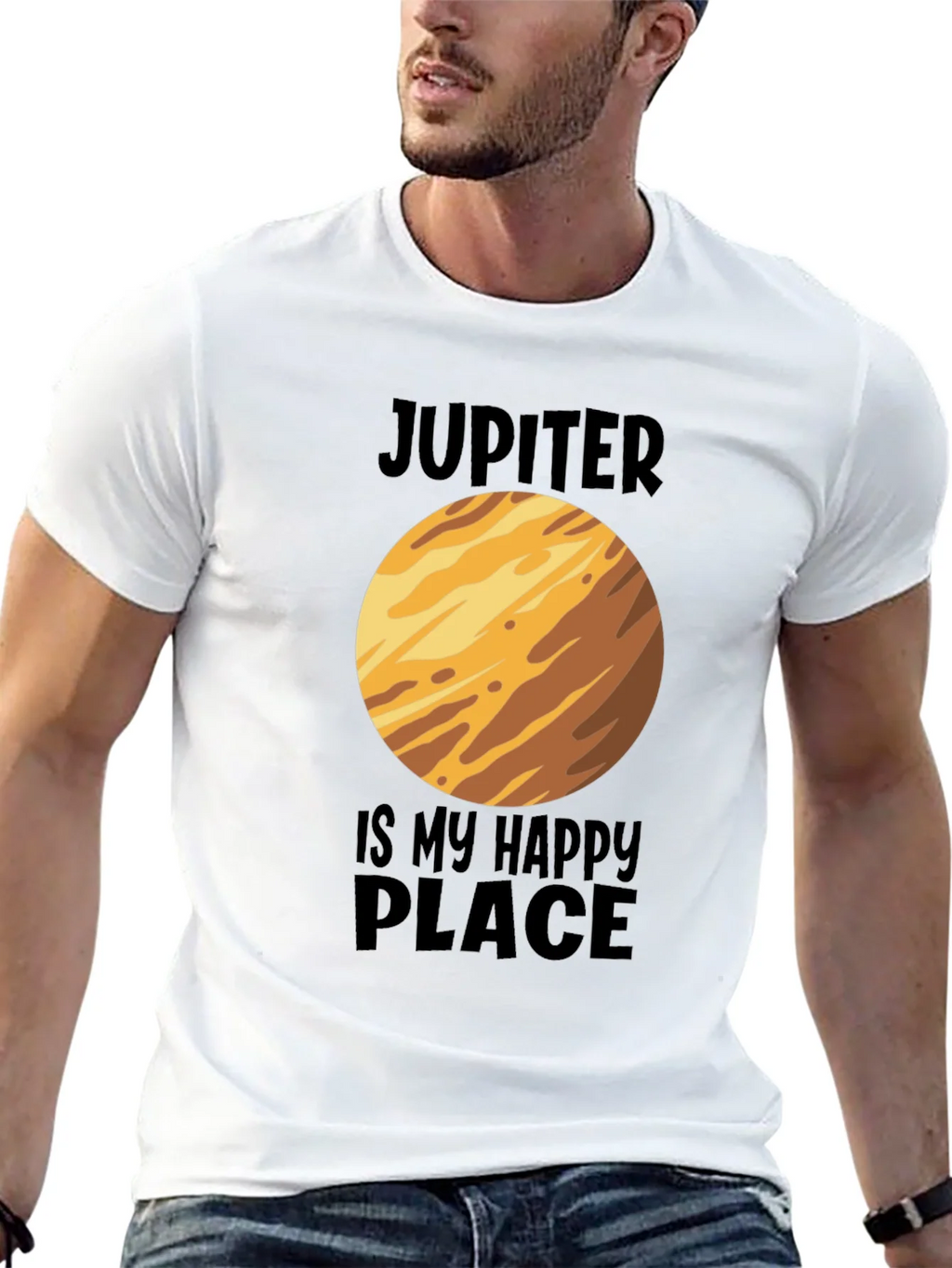 Jupiter My Happy Place Graphic Tee product image 12