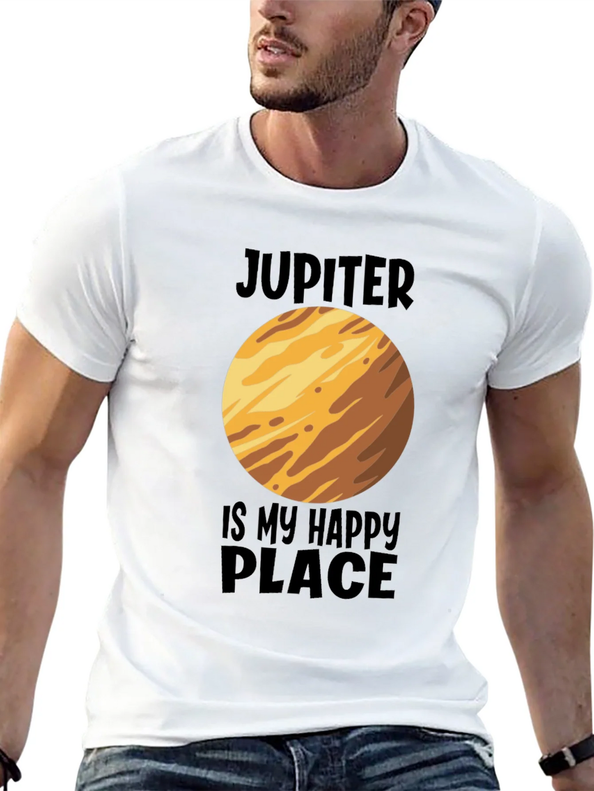 Jupiter My Happy Place Graphic Tee product image 12