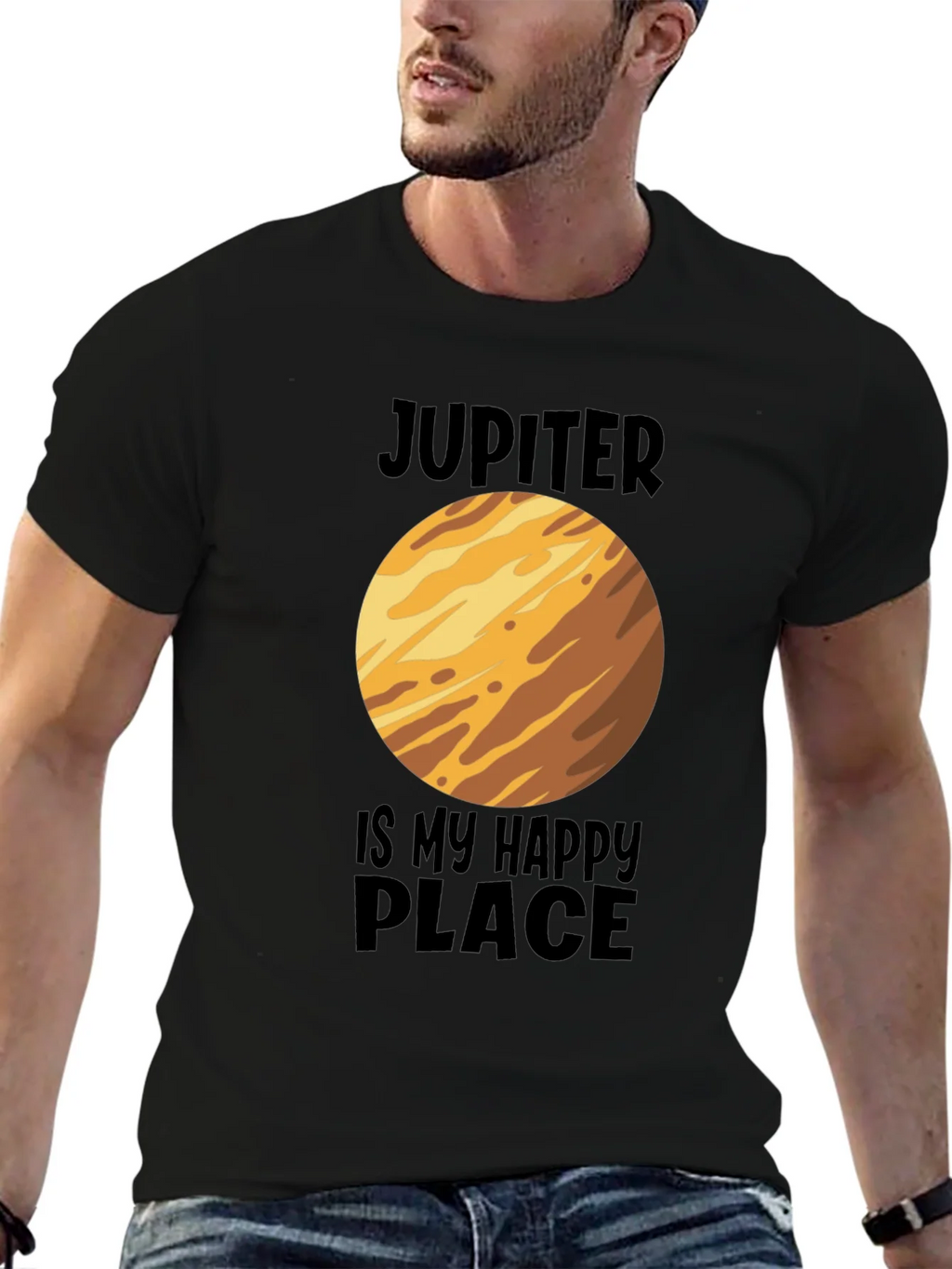 Jupiter My Happy Place Graphic Tee product image 6