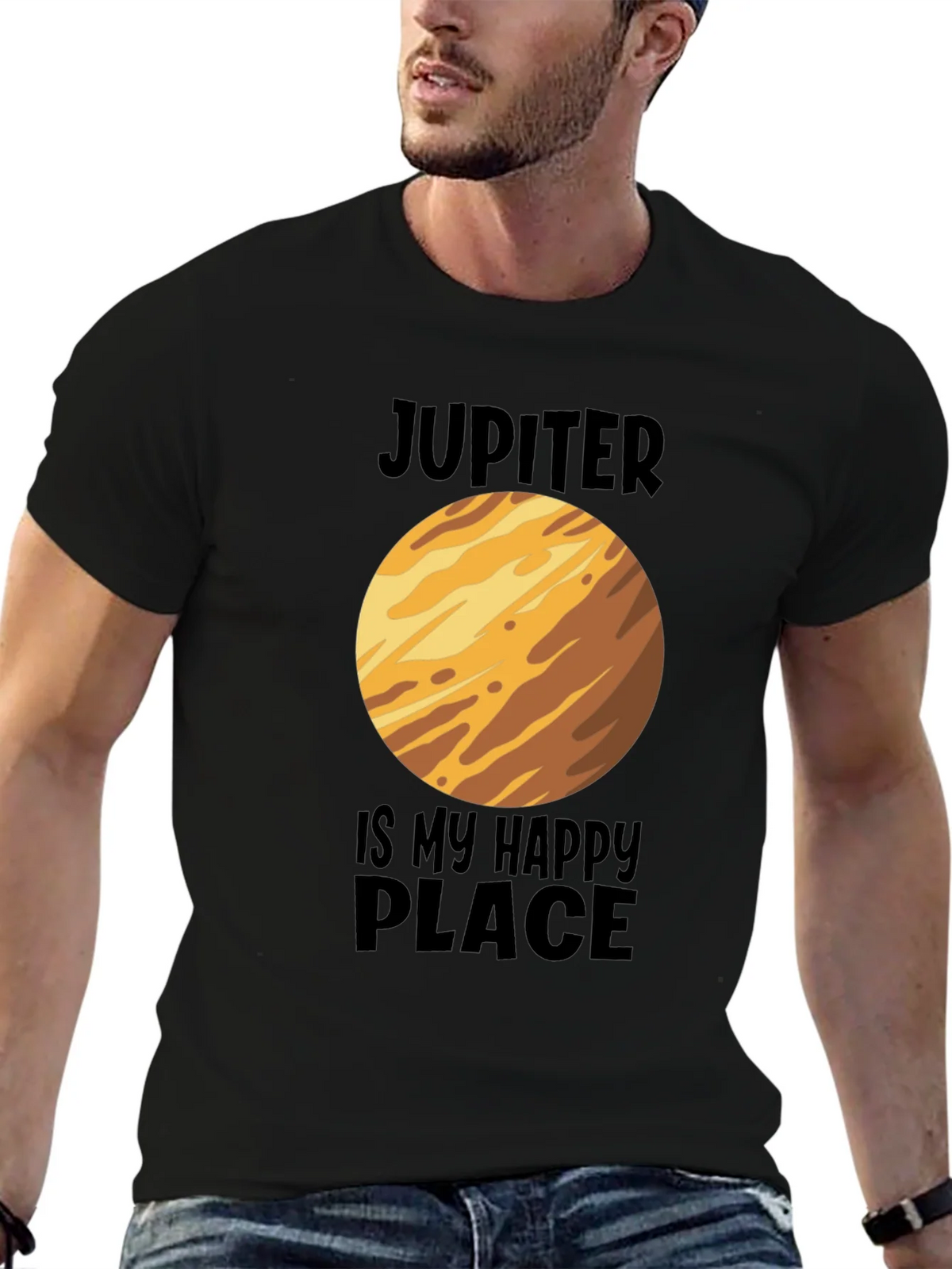 Jupiter My Happy Place Graphic Tee product image 6