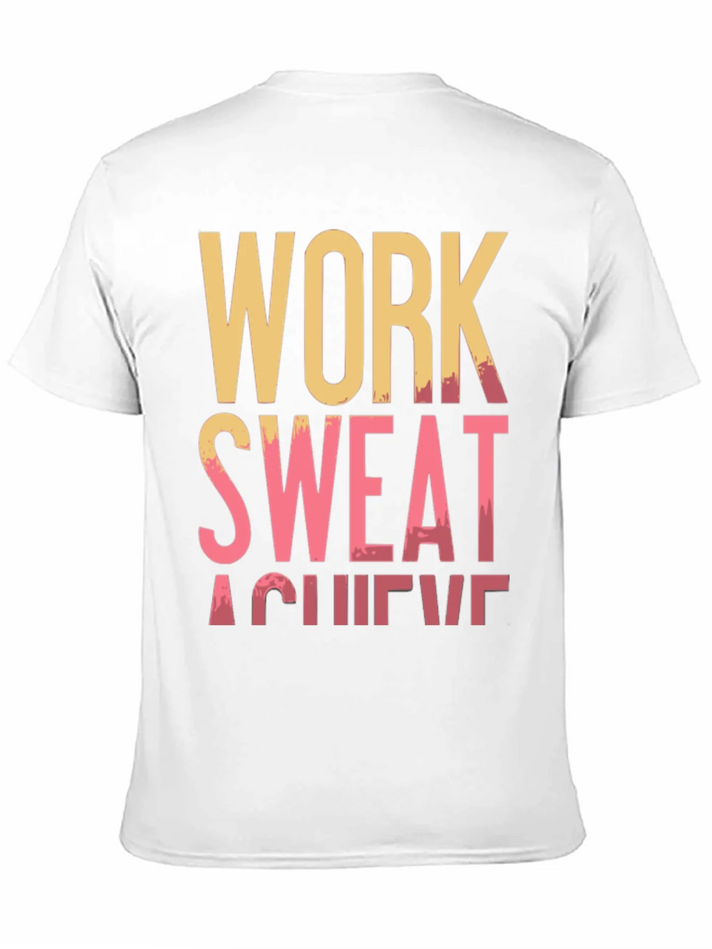Work Sweat Achieve Black Graphic Tee product image 9