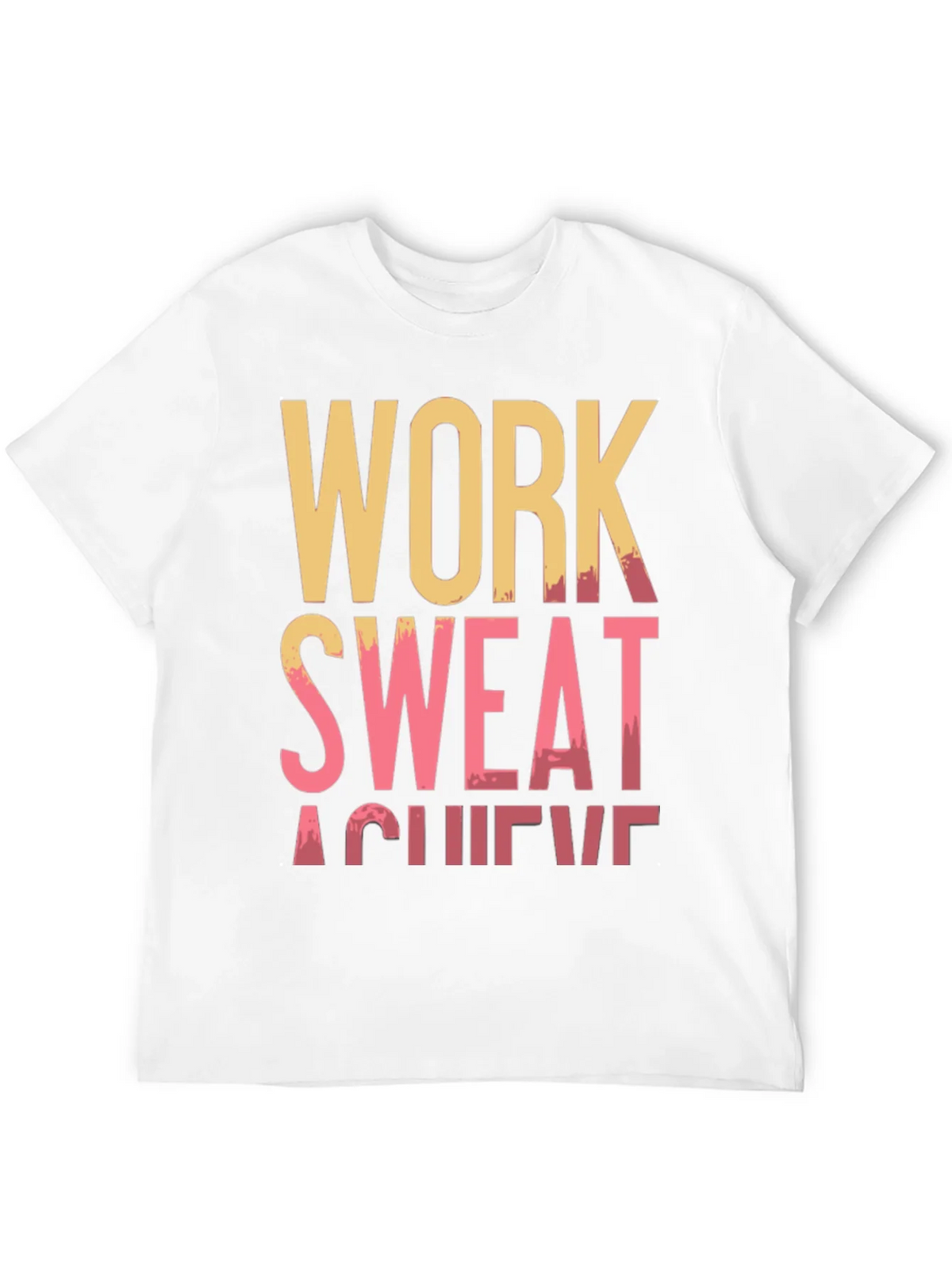 Work Sweat Achieve Black Graphic Tee product image 10
