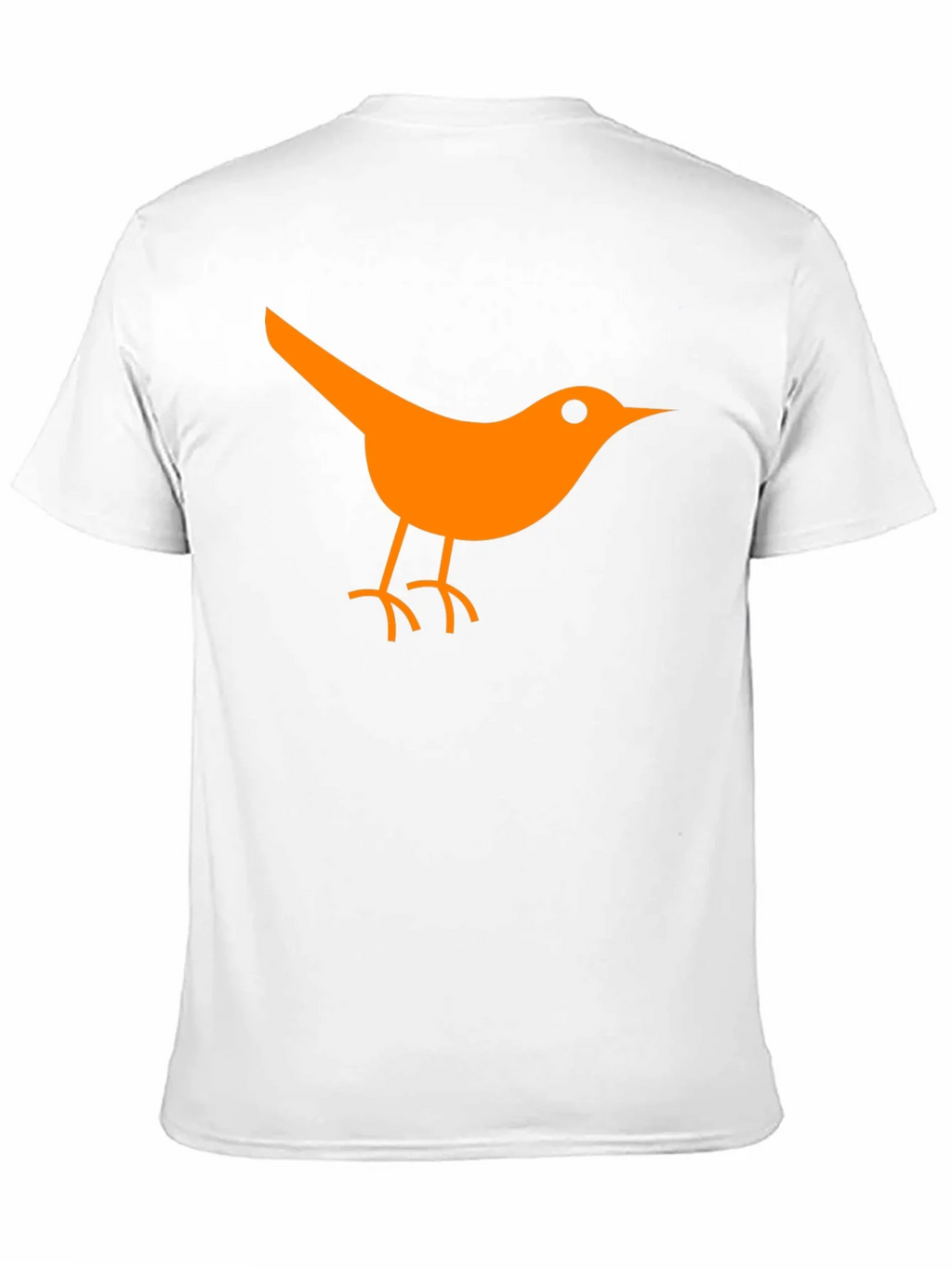 Orange Bird Graphic Black T-Shirt product image 10