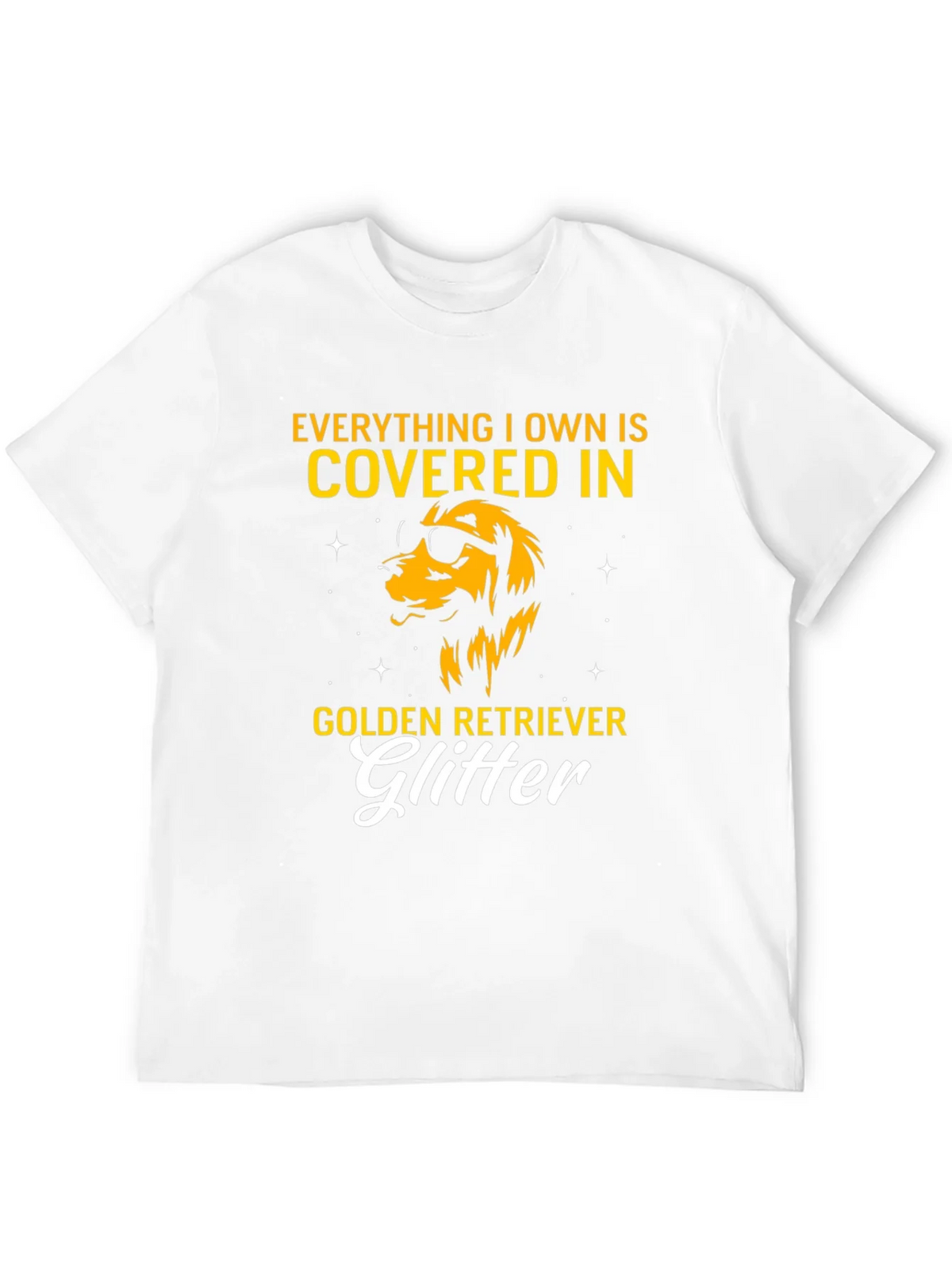 Golden Retriever Glitter T-Shirt product image 11