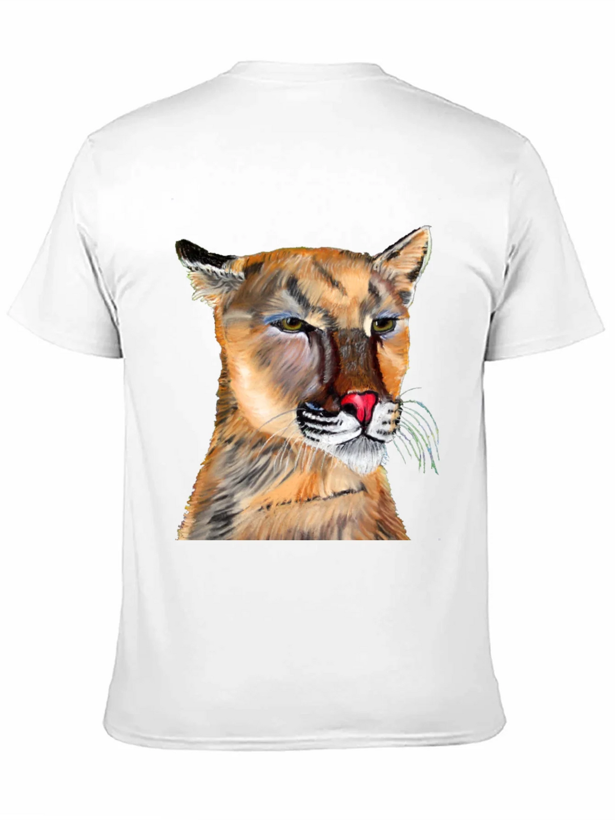 Cougar Graphic Tee - Black Crew Neck product image 10