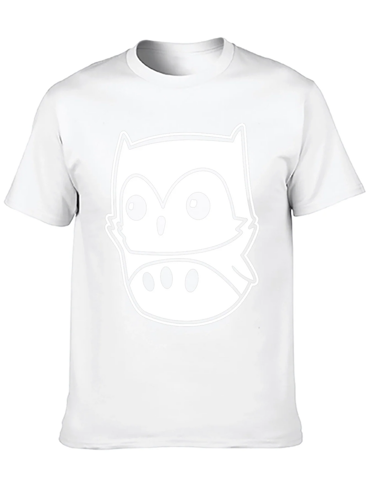 Owl Graphic Black T-Shirt - Mens Short Sleeve Crew Neck Tee product image 9