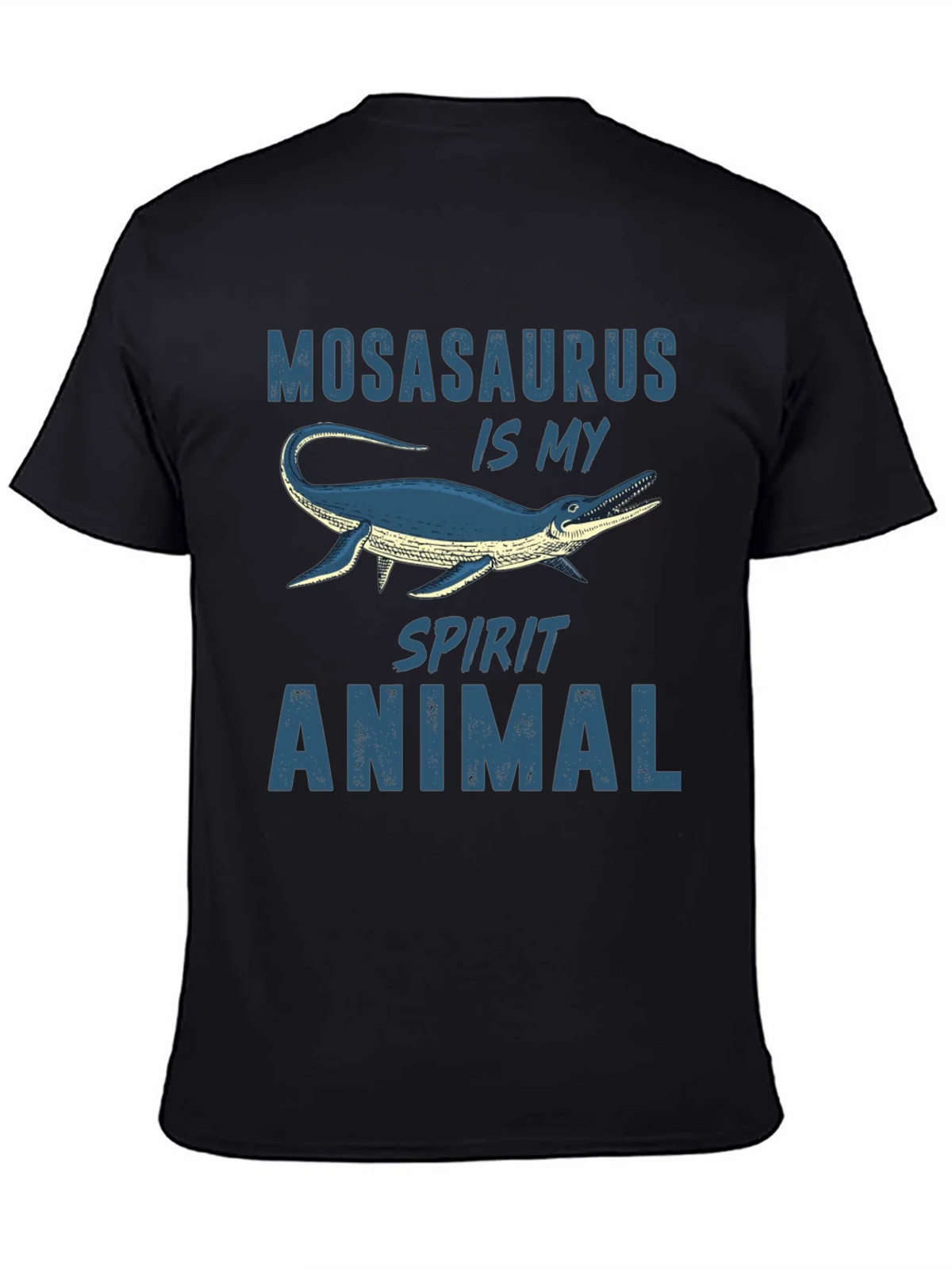 Mosasaurus Spirit Animal Graphic Tee - Black product image 4