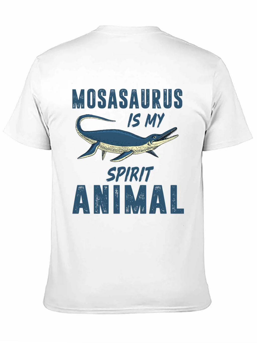Mosasaurus Spirit Animal Graphic Tee - Black product image 10