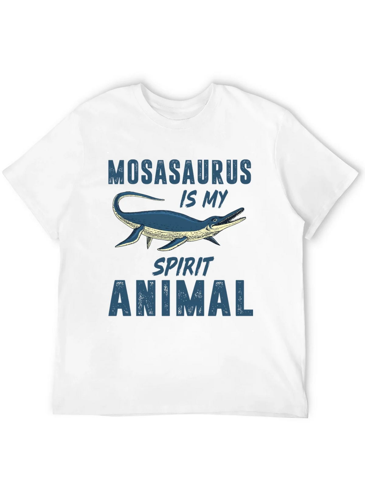 Mosasaurus Spirit Animal Graphic Tee - Black product image 11