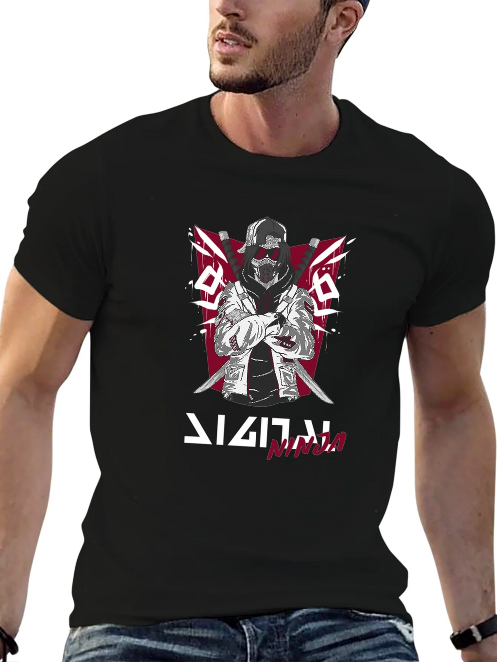 Digital Ninja Graphic T-Shirt - Urban Style product image 6