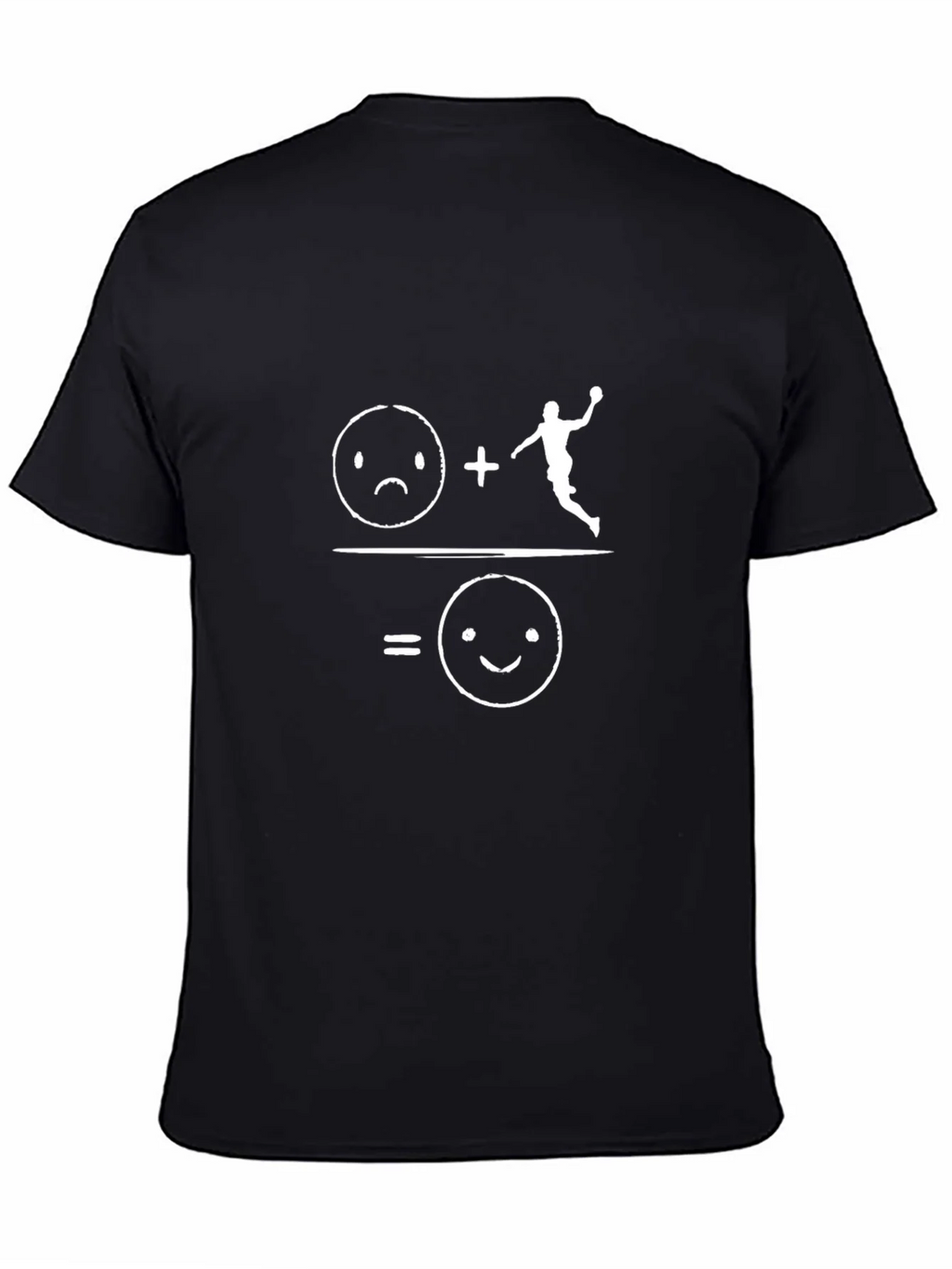 Handball Equation Black T-Shirt product image 4