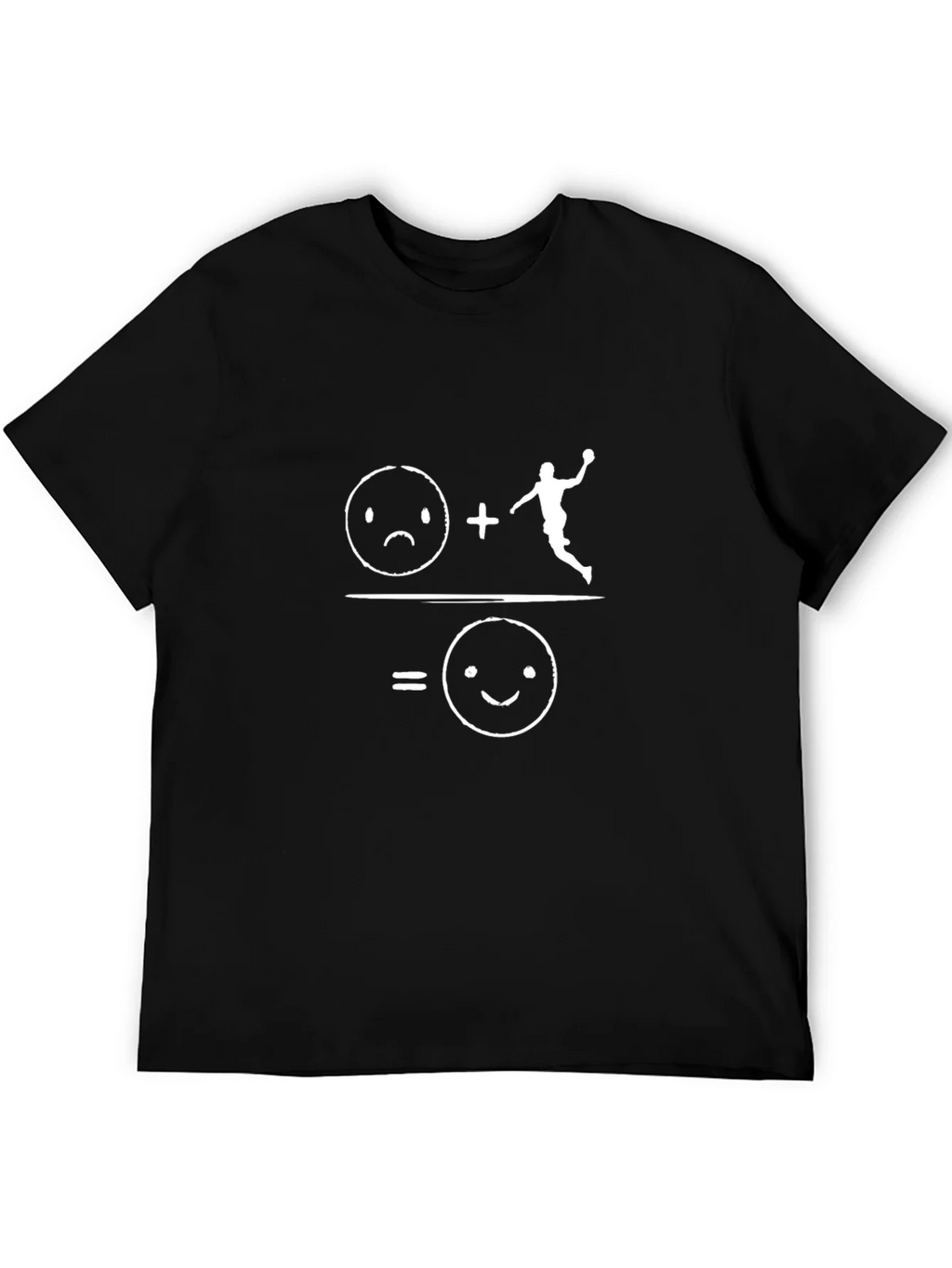 Handball Equation Black T-Shirt product image 5