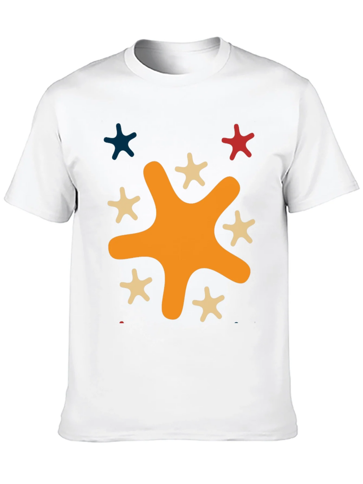 Funky Splatter Star Graphic Tee - Casual Style product image 8