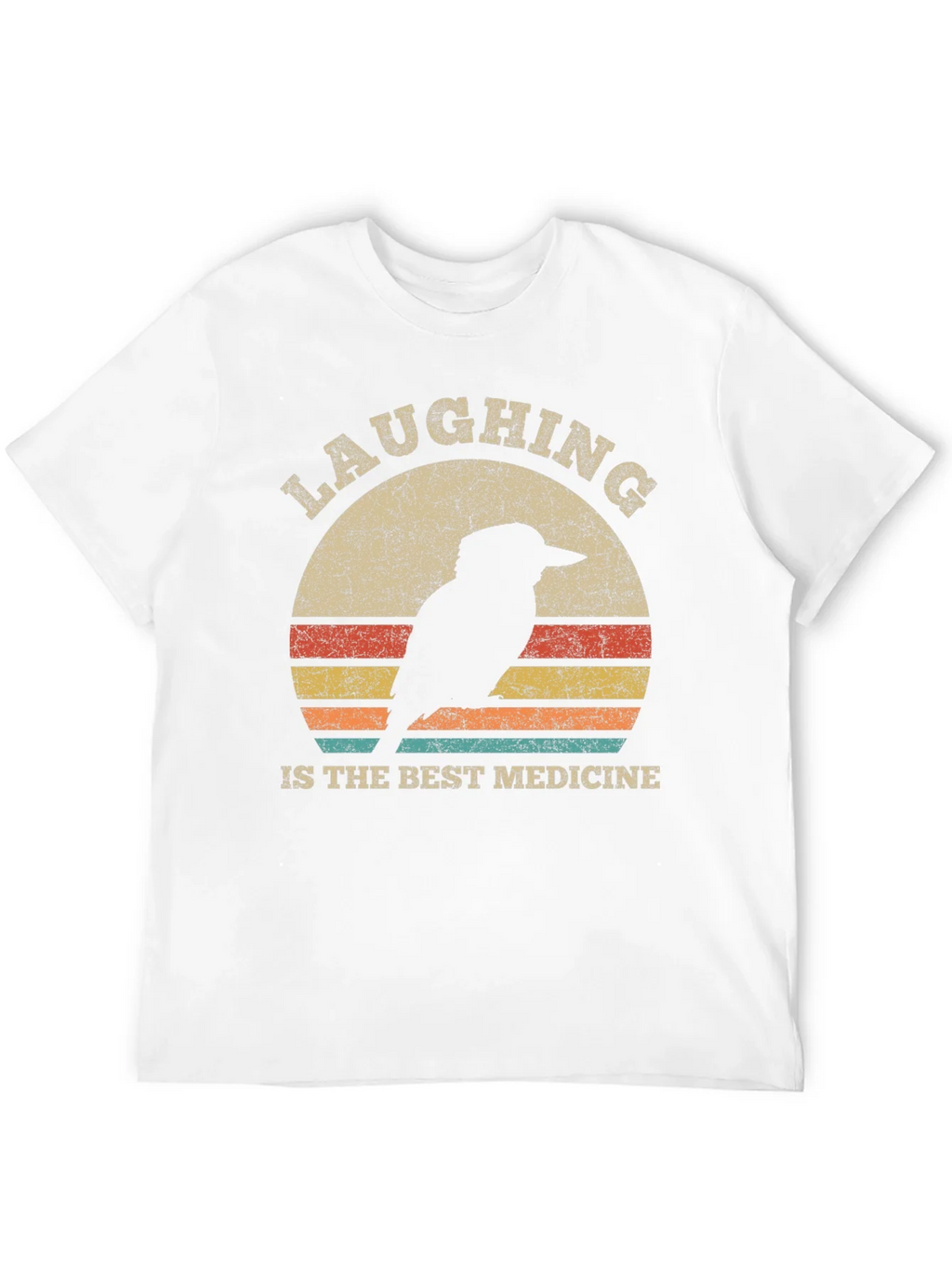 Laughing Bird Retro Graphic Tee - Unisex Cotton T-Shirt product image 9