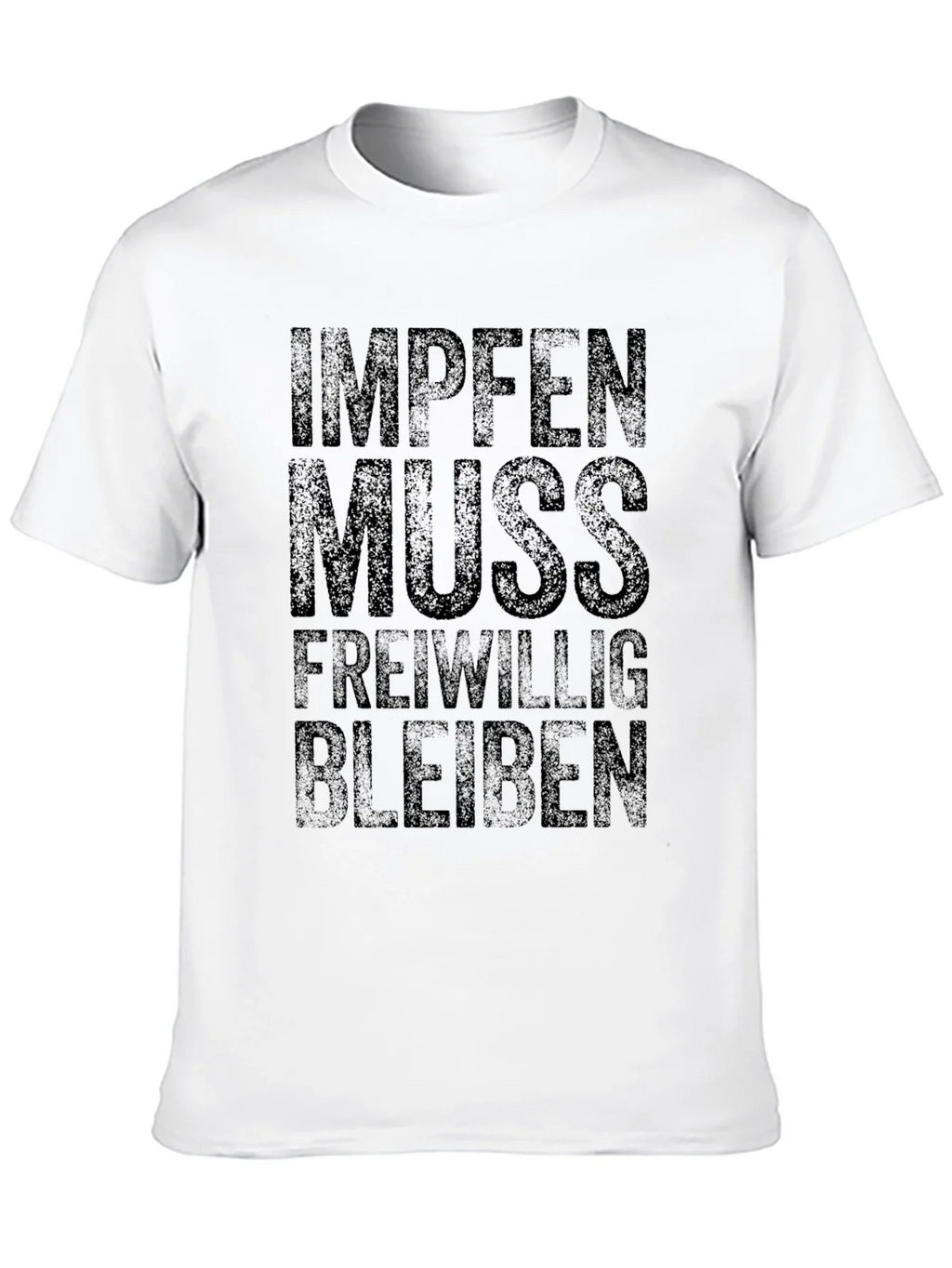 Impfem Muss Freiwillig Black T-Shirt product image 7