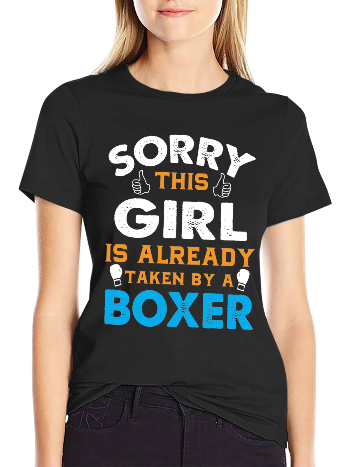 Sorry Girl Taken by a Boxer T-Shirt product image 2