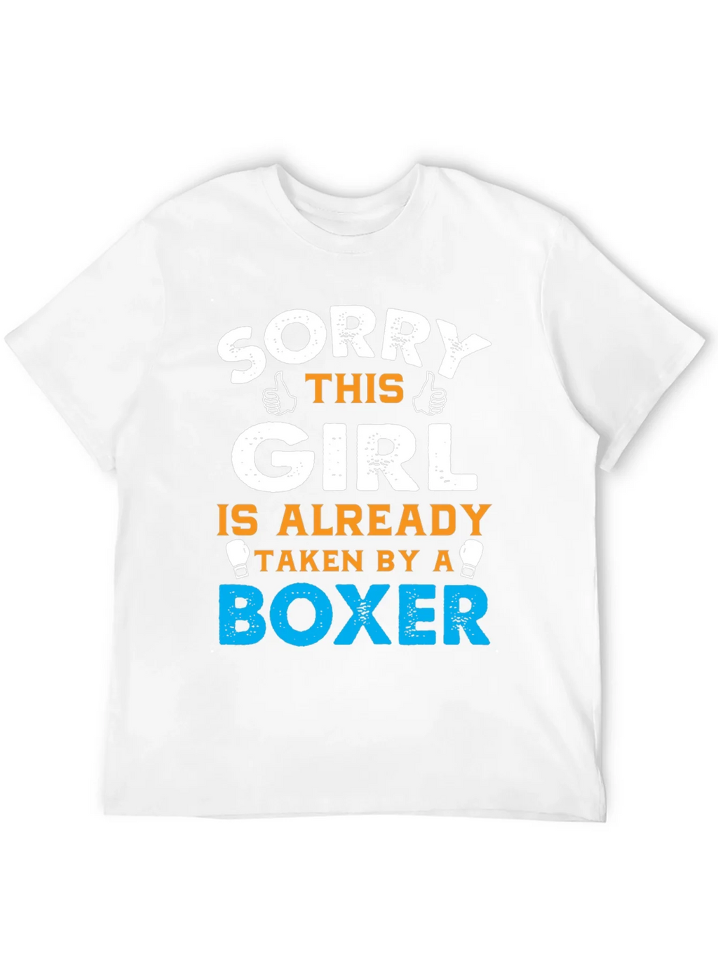 Sorry Girl Taken by a Boxer T-Shirt product image 9