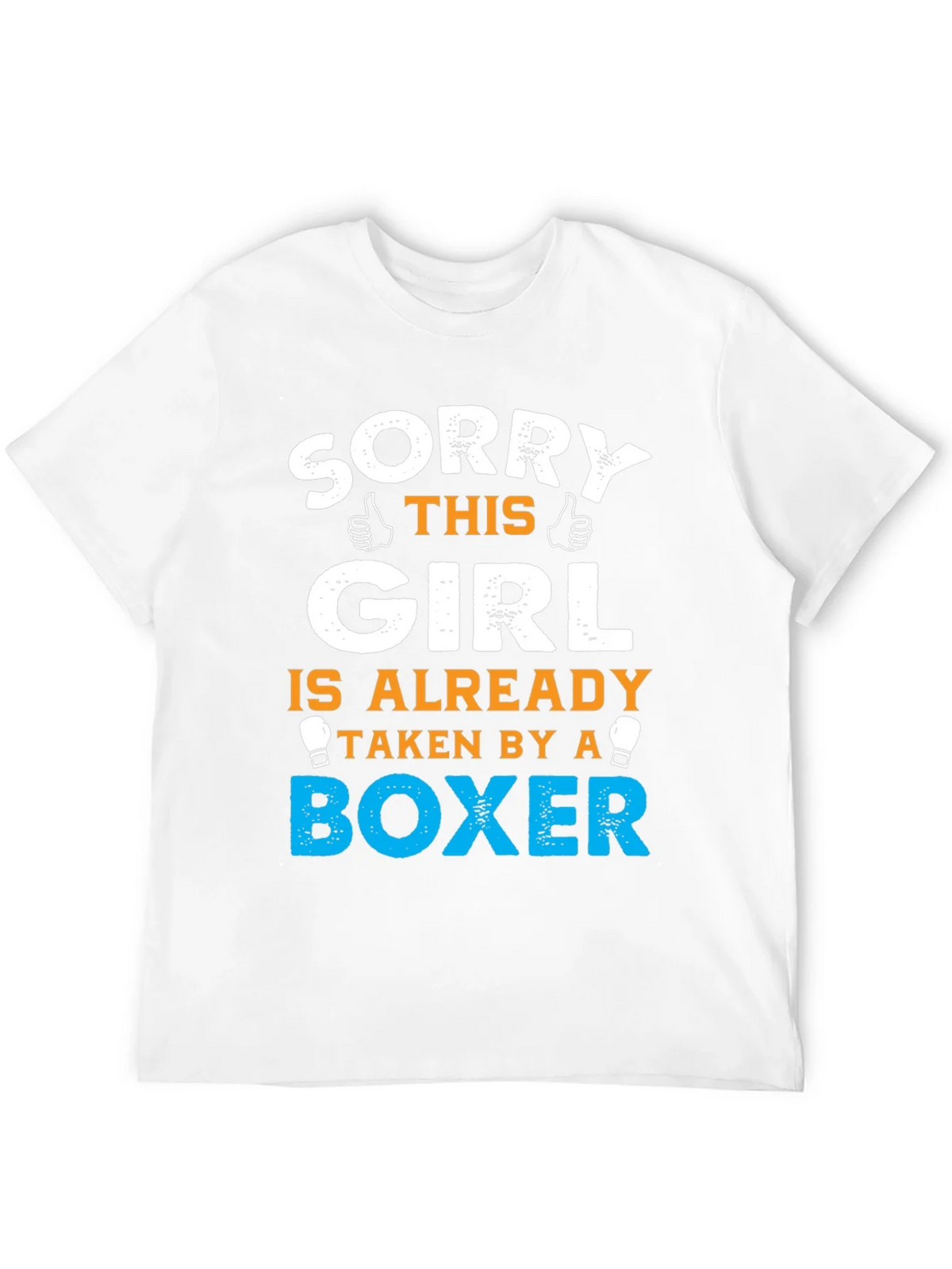 Sorry Girl Taken by a Boxer T-Shirt product image 9