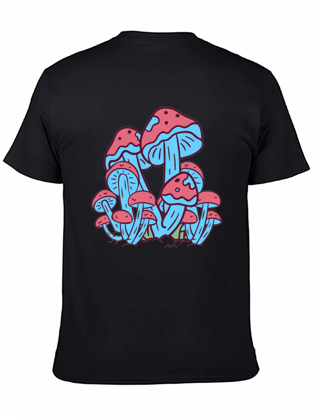 Mushroom Print Tee - Funky Graphic T-Shirt product image 4