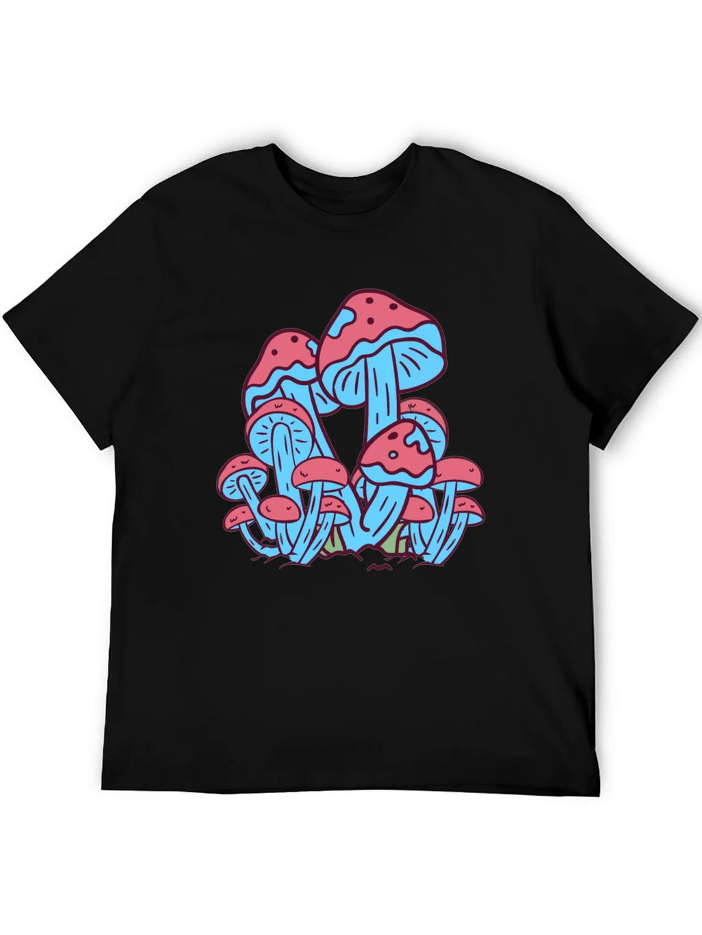 Mushroom Print Tee - Funky Graphic T-Shirt product image 5