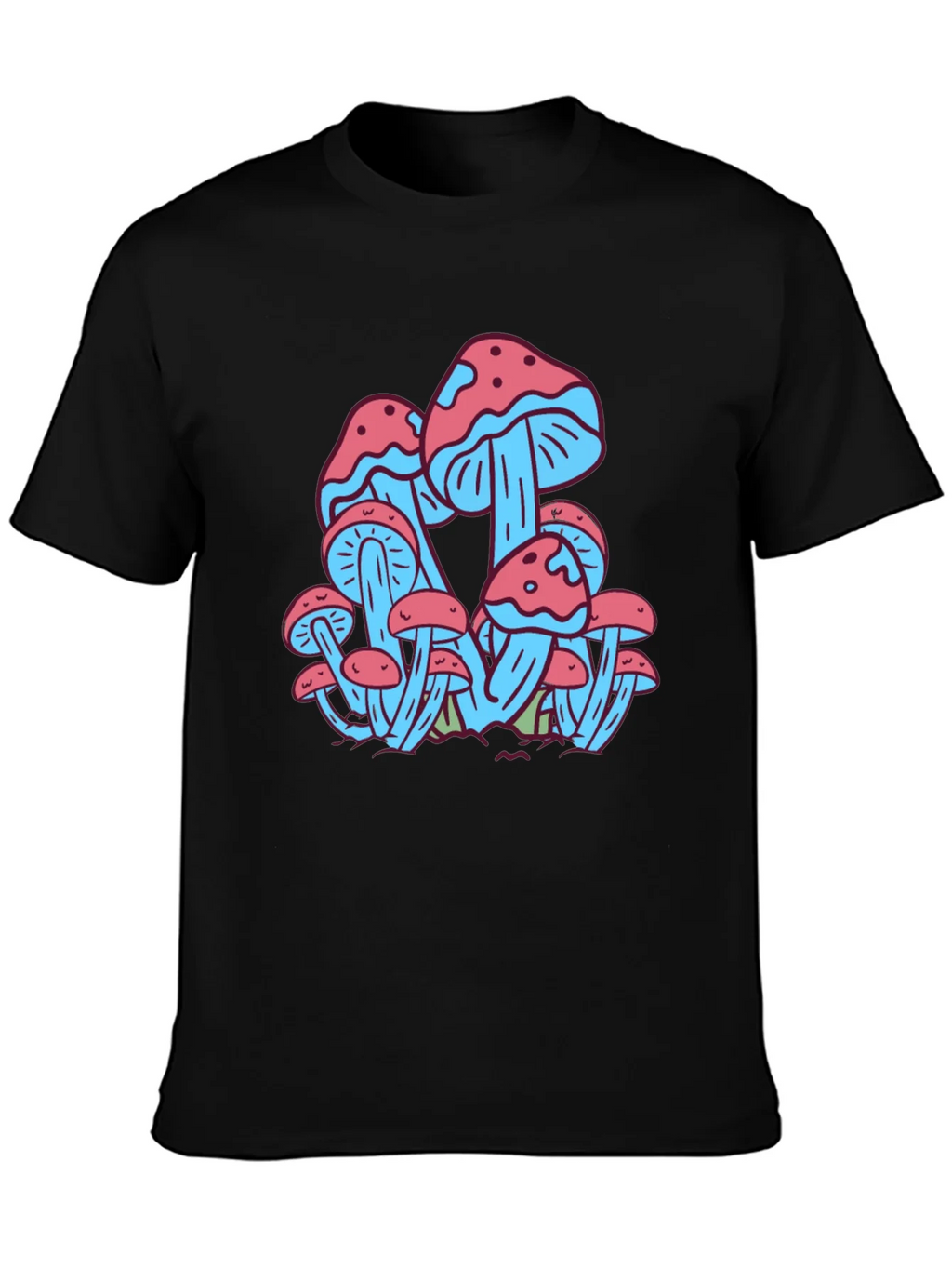 Mushroom Print Tee - Funky Graphic T-Shirt product image 3