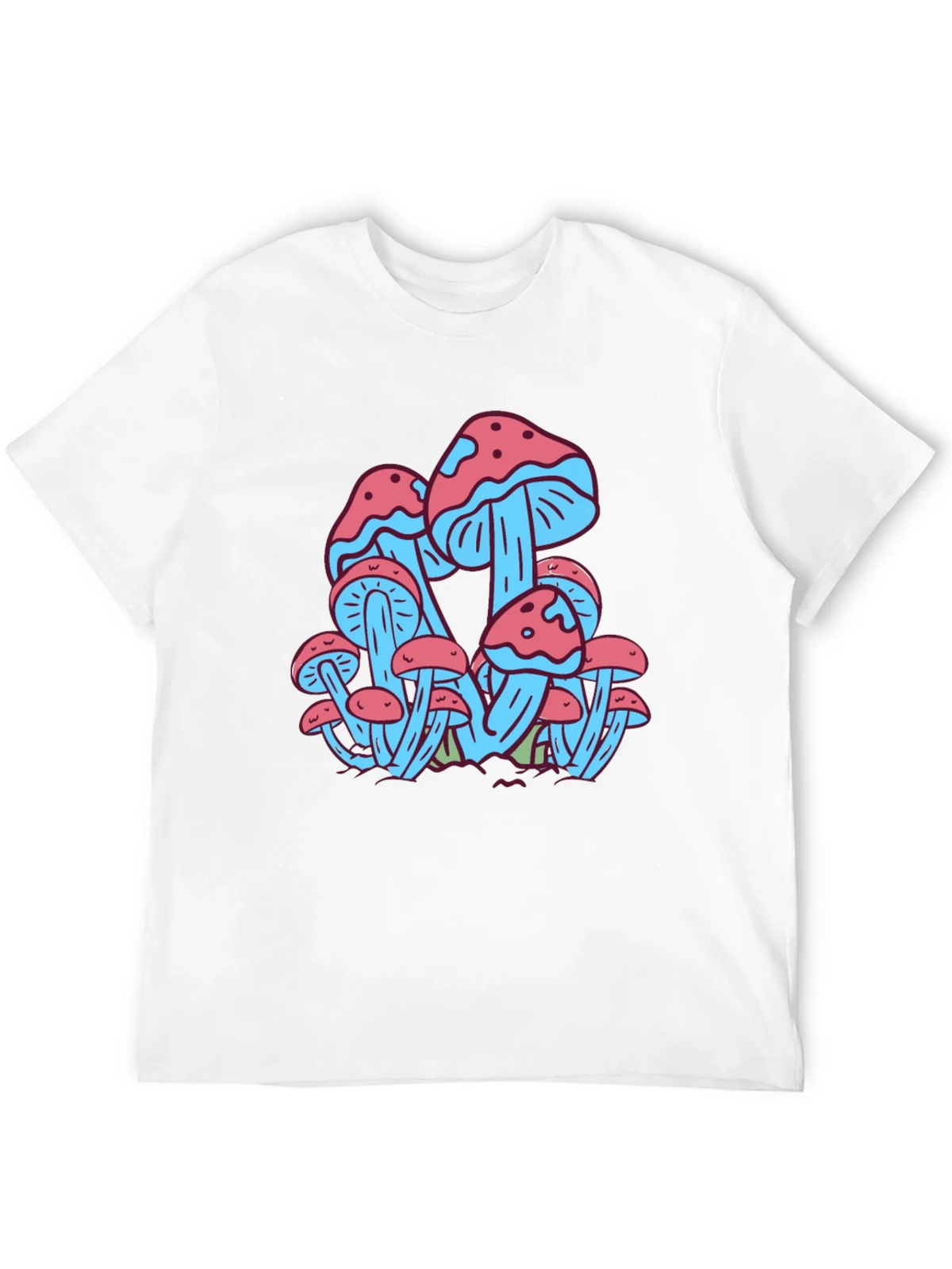 Mushroom Print Tee - Funky Graphic T-Shirt product image 10
