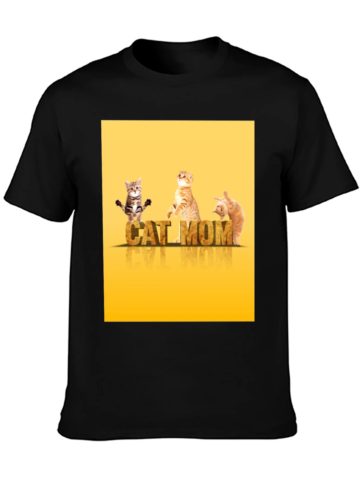 Cat Mom T-Shirt - Cute Kitten Design product image 3