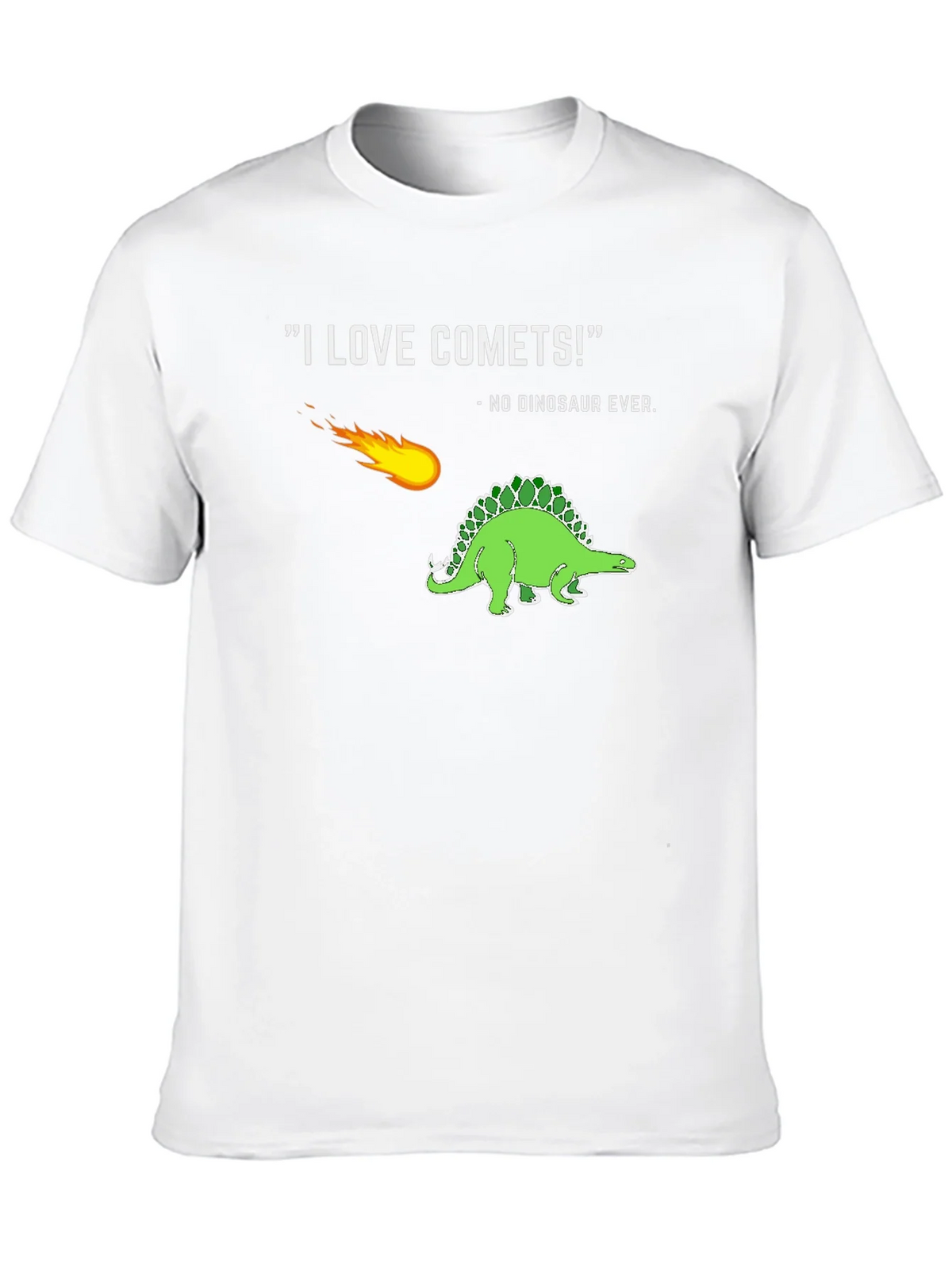 Comet & Dinosaur Graphic T-Shirt product image 8