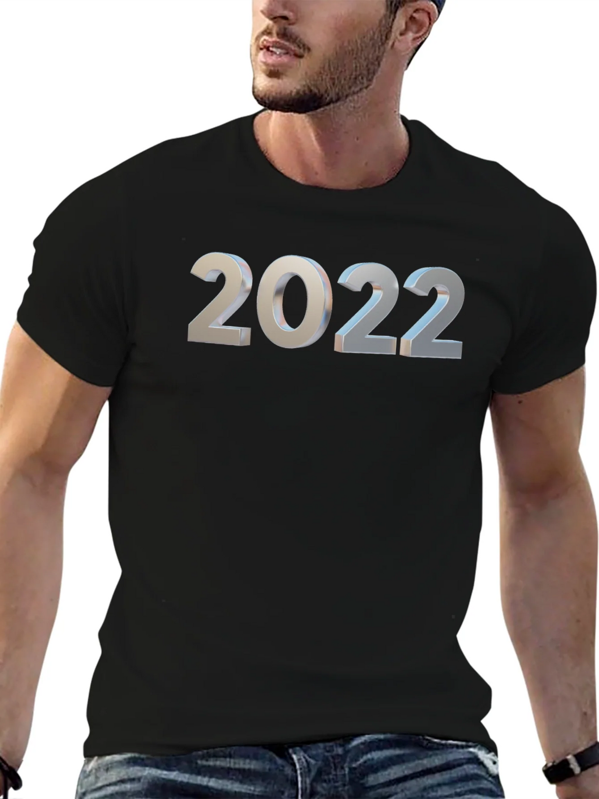 2022 Graphic Tee - Mens Black T-Shirt product image 6