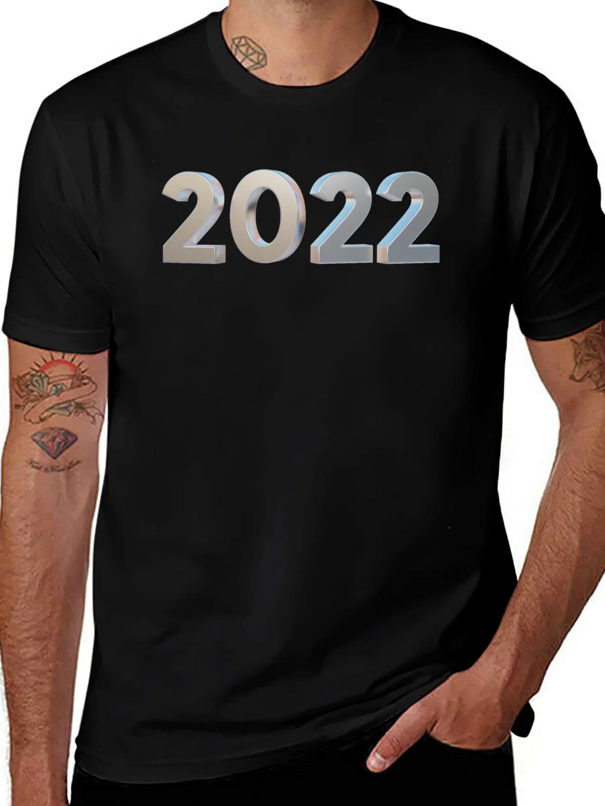 2022 Graphic Tee - Mens Black T-Shirt product image 1