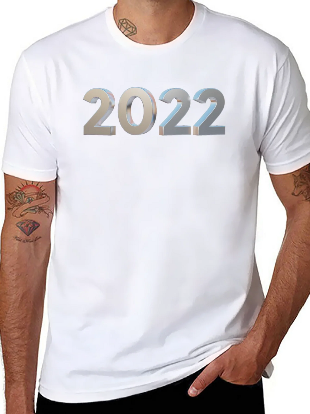 2022 Graphic Tee - Mens Black T-Shirt product image 7