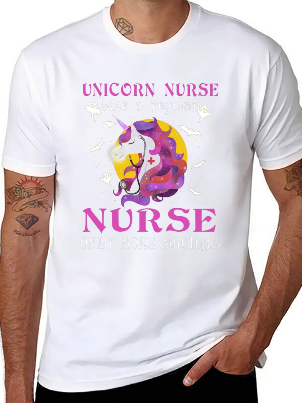 Unicorn Nurse T-Shirt - Magical Healthcare Hero Tee product image 5
