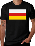 South Ossetia Flag Graphic T-Shirt product image 1