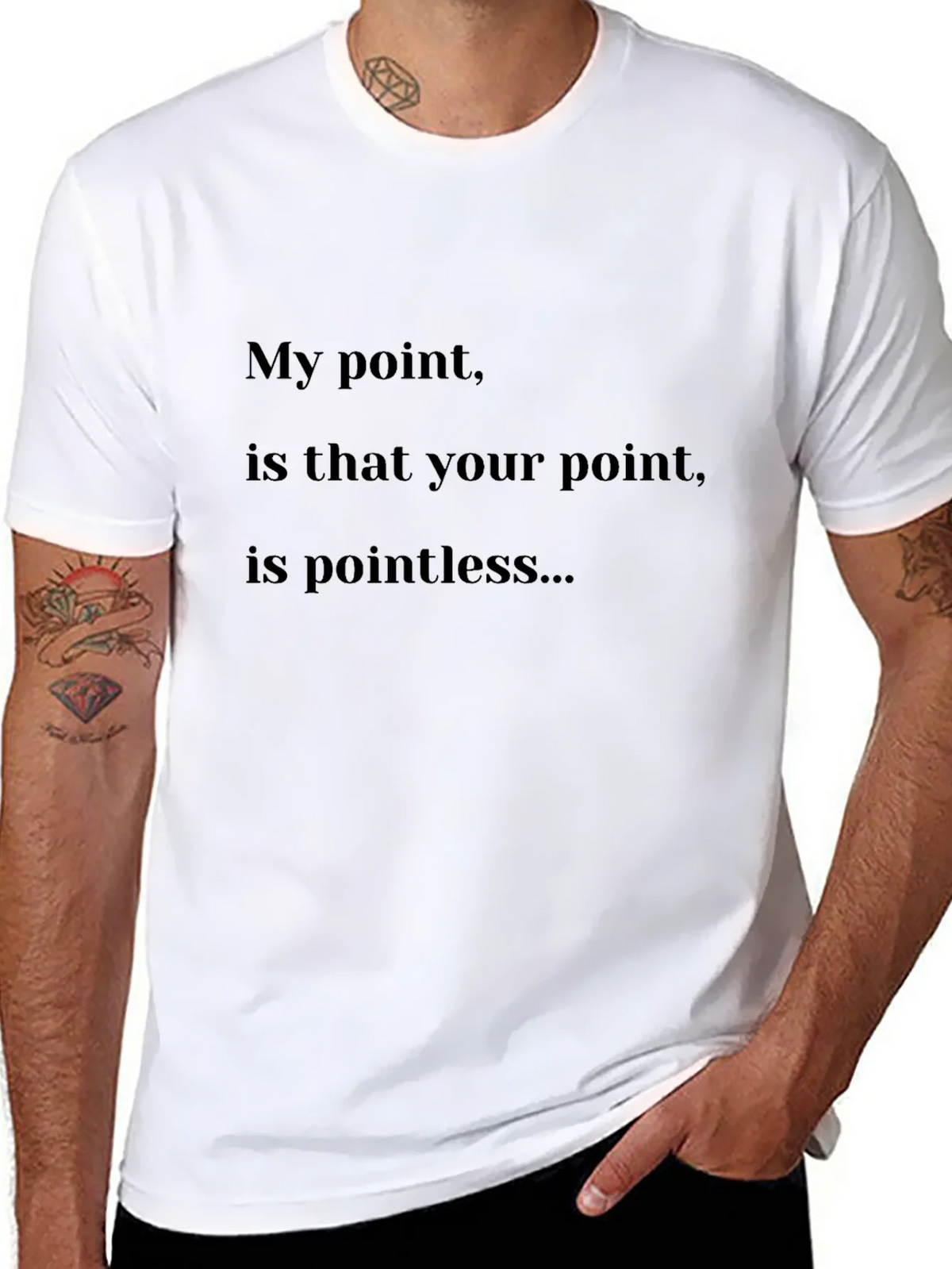 Pointless Humor T-Shirt - Unisex Sarcastic Tee product image 7