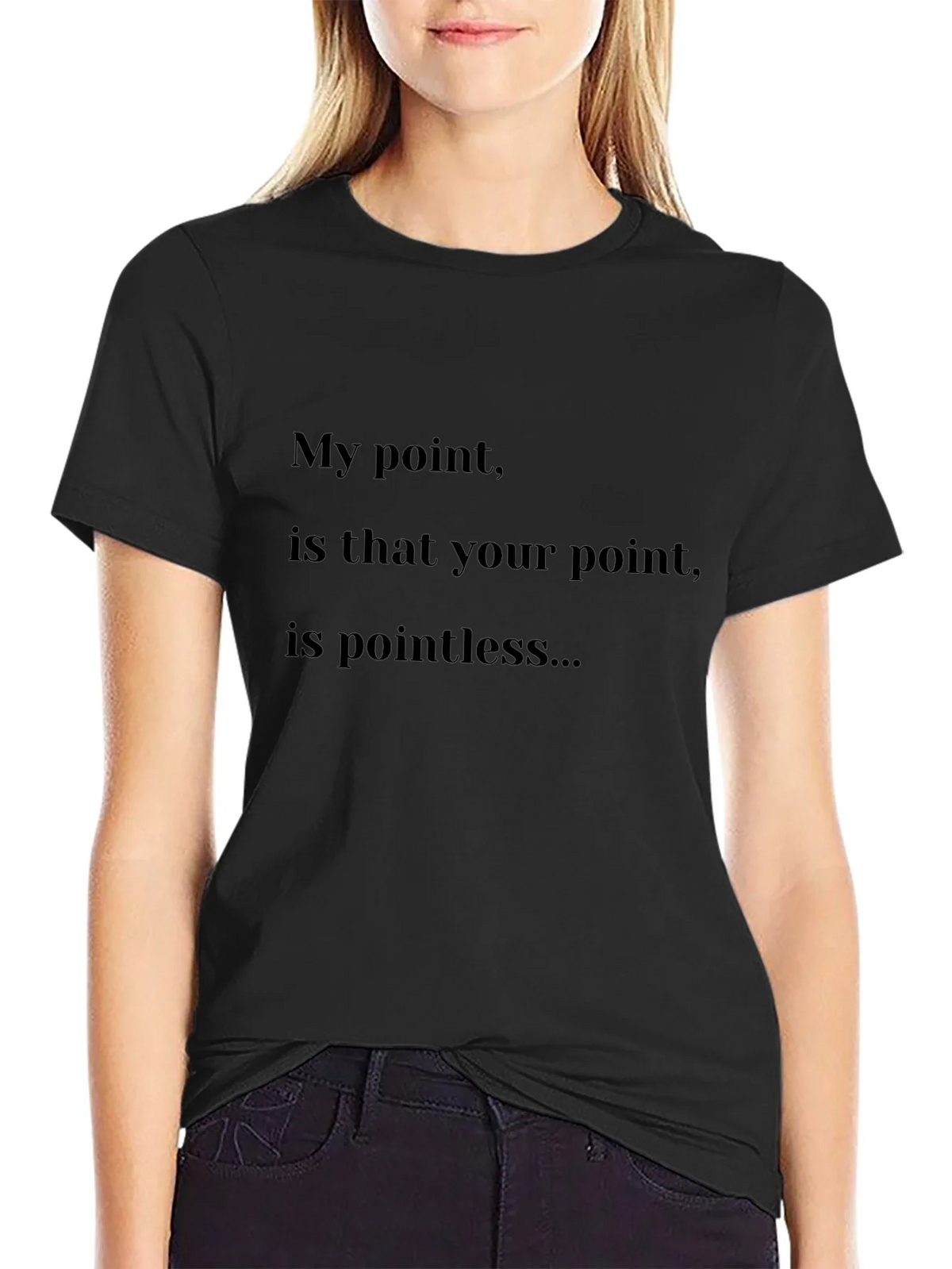 Pointless Humor T-Shirt - Unisex Sarcastic Tee product image 2