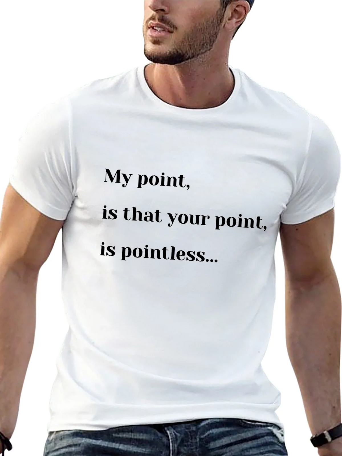 Pointless Humor T-Shirt - Unisex Sarcastic Tee product image 12