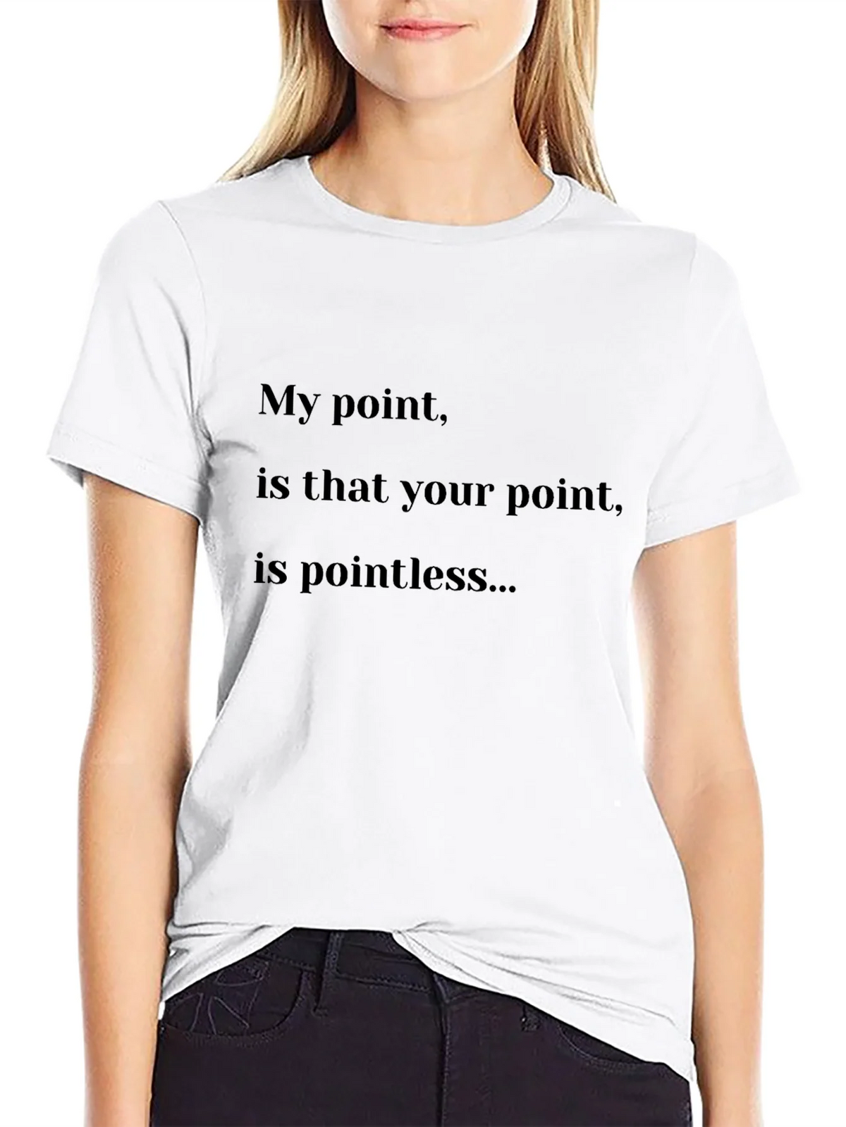 Pointless Humor T-Shirt - Unisex Sarcastic Tee product image 8