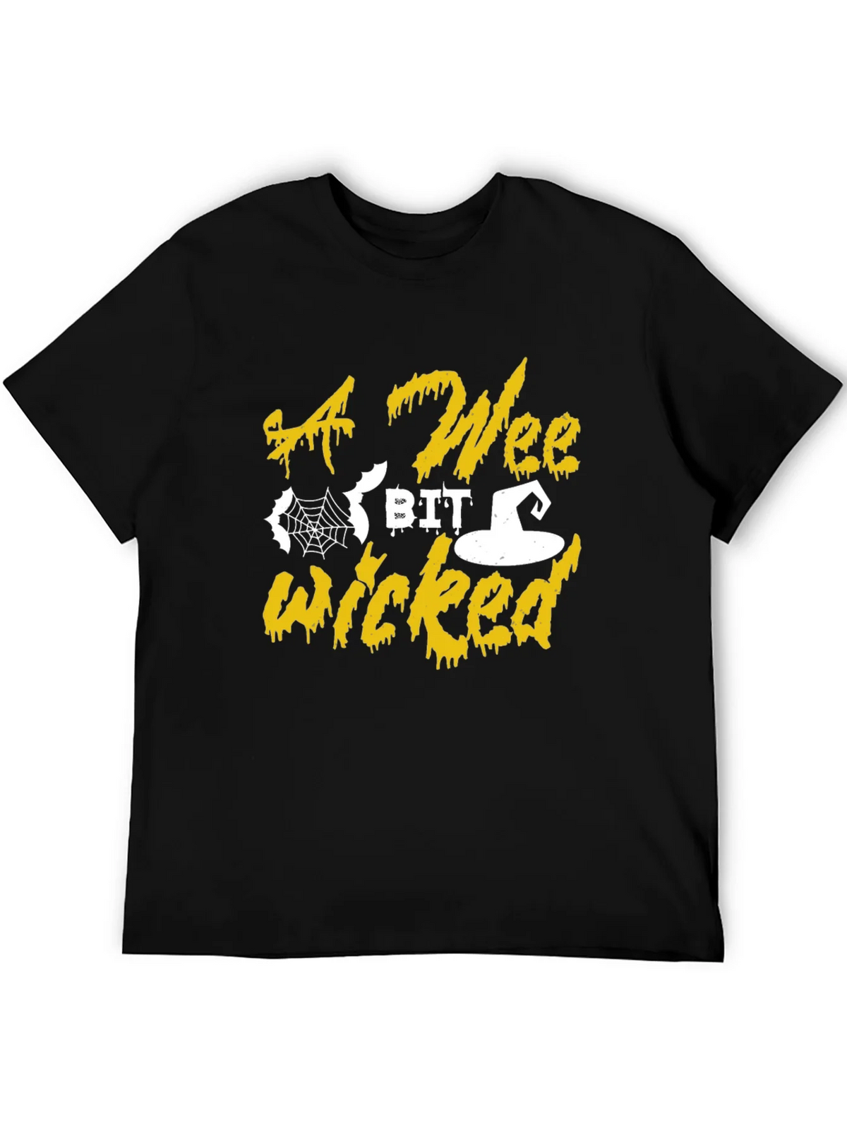 A Wee Bit Wicked Halloween T-Shirt product image 5