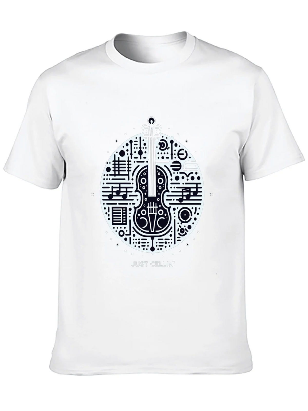 Musical Cello Graphic Tee - Just Cellin product image 9