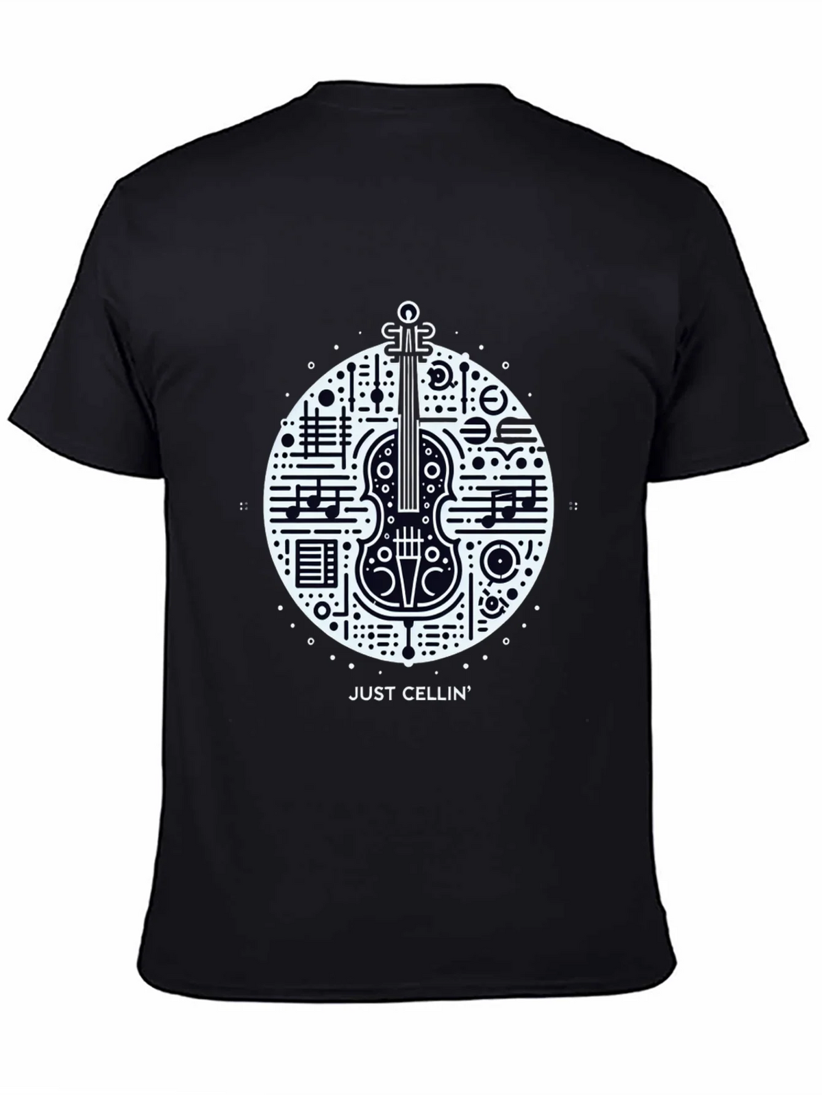 Musical Cello Graphic Tee - Just Cellin product image 4